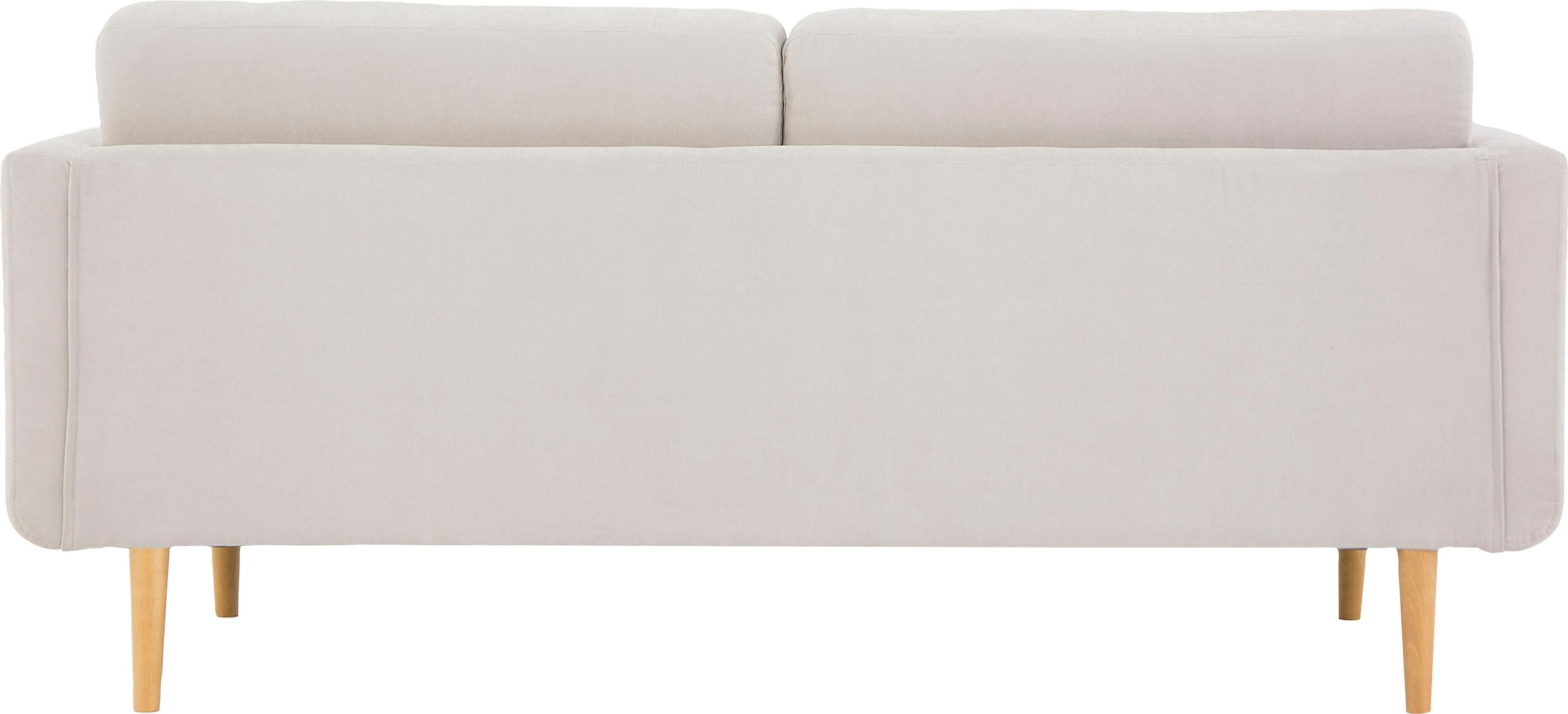 Home affaire 3-Sitzer »Brest«, mit Knopfheftung und Steppung im Rücken, geradliniges Design