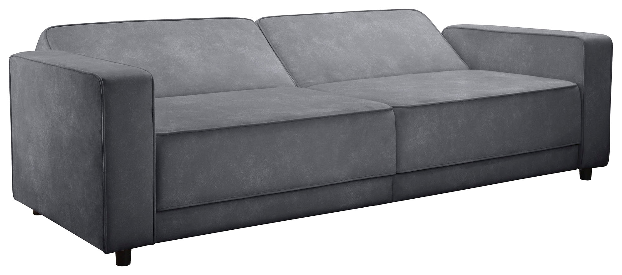 Dorel Home 3-Sitzer »Allie Schlafsofa 225 cm«, Bett-Funktion (108/190cm), trendiger Cord o. pflegeleichter Velours