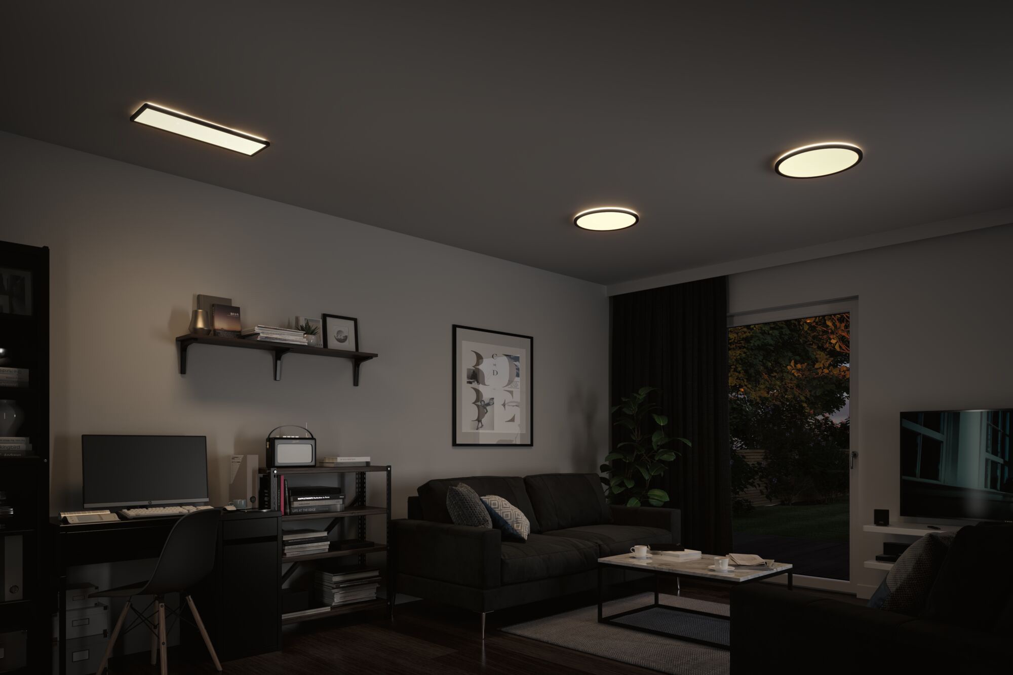 Paulmann LED Panel »Atria Shine«, 1 flammig