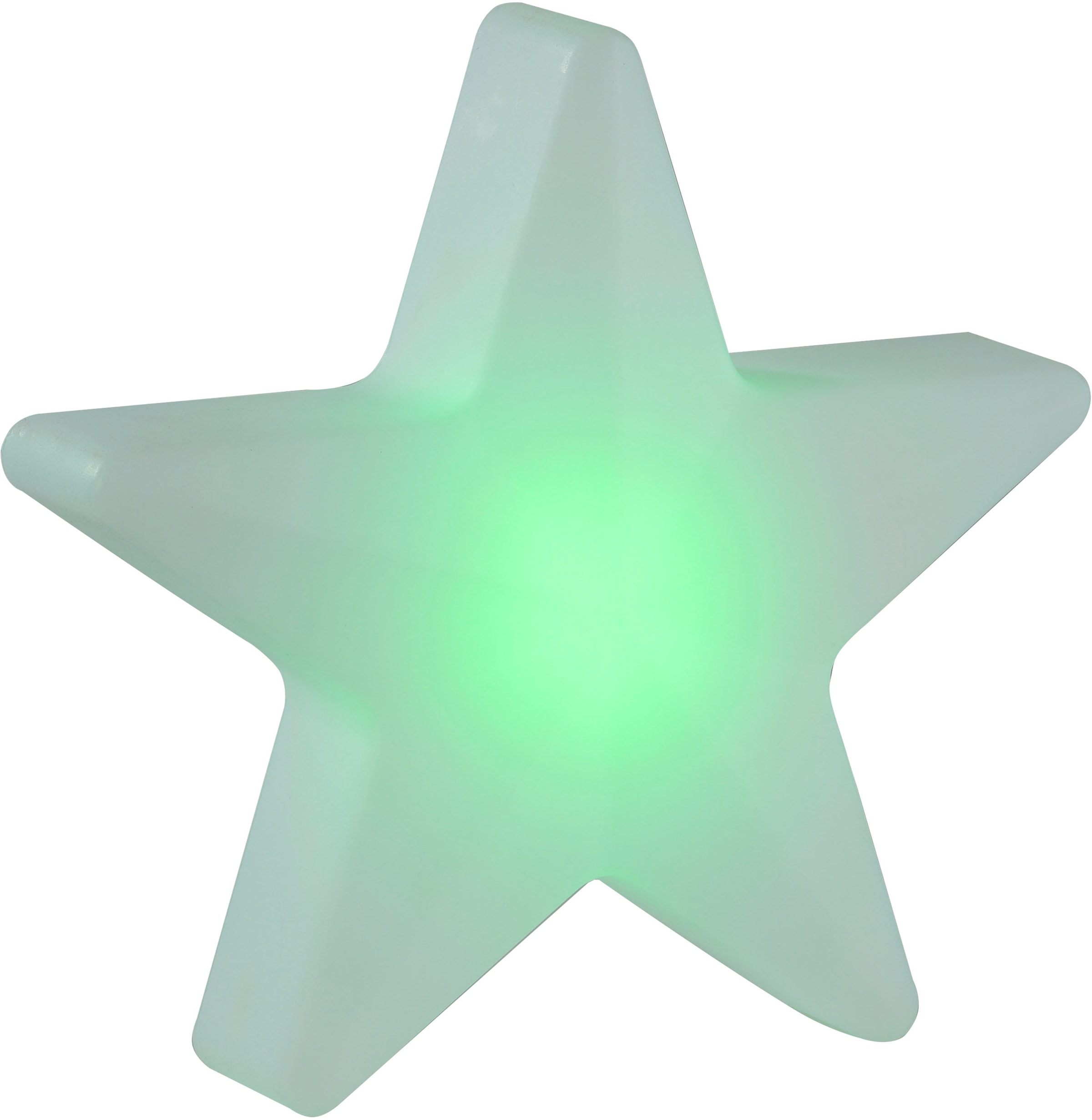 JUST LIGHT LED Gartenleuchte »AKKU STAR« LED-Board 1 Stk. RGB Akkubetrieben, IP44, Dimmbar über Infrarot-Fernbedienung, RGB+W,