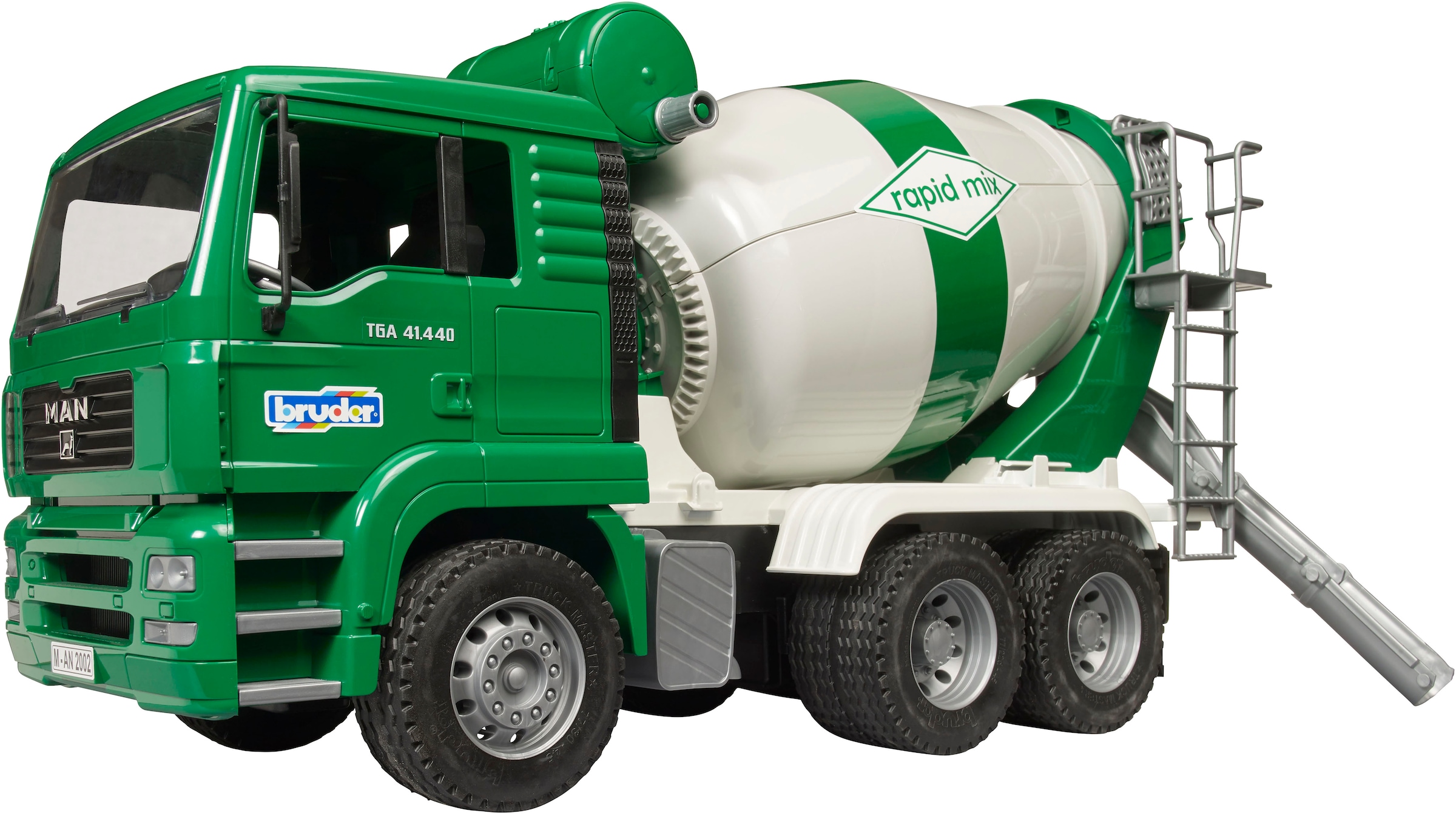 Bruder® Spielzeug-LKW »MAN TGA Betonmisch-LKW rapid mix (02739)« Made in Europe