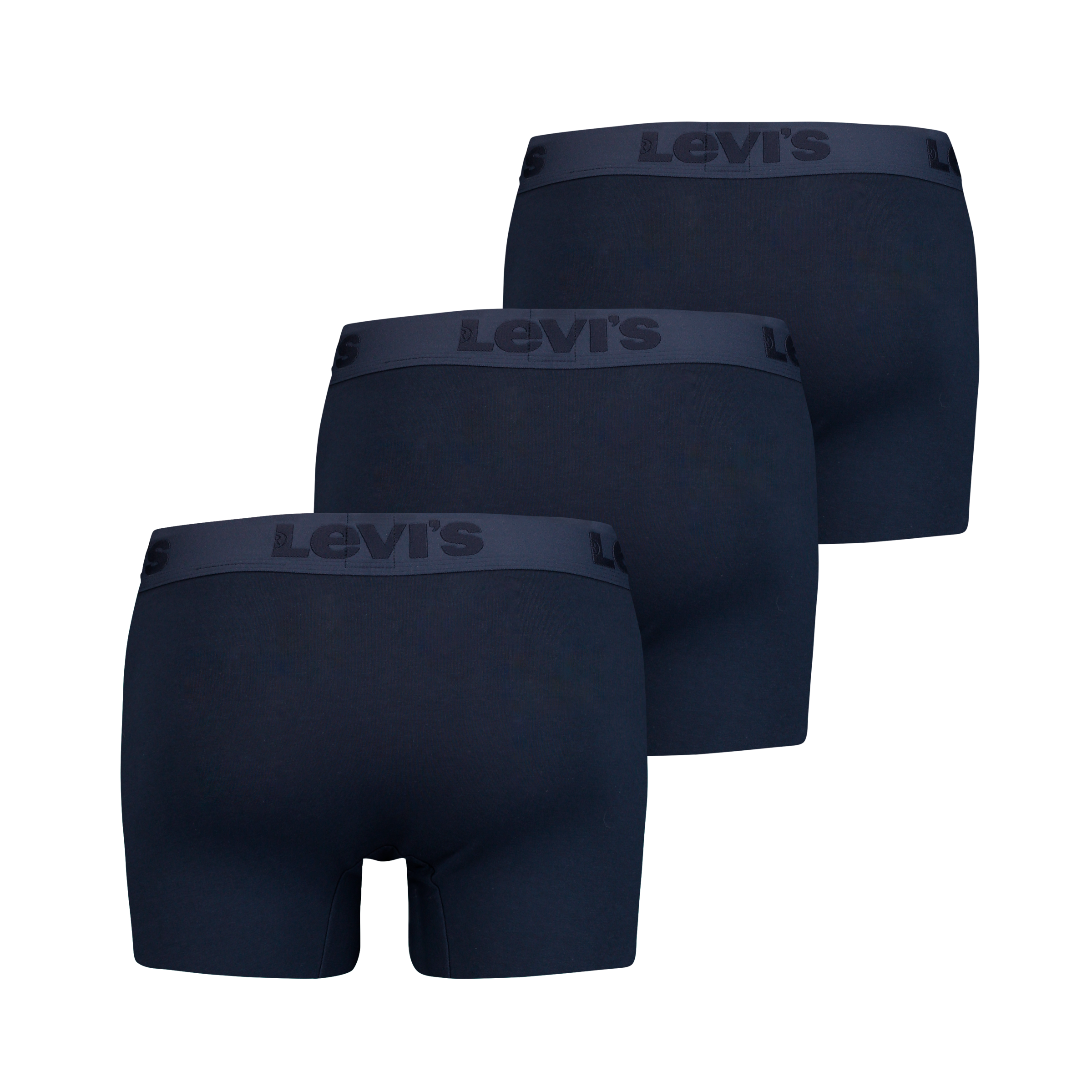 Levi's® Boxershorts »LEVIS MEN PREMIUM BOXER BRIEF 3P«, (3er Pack), mit breitem Logobund