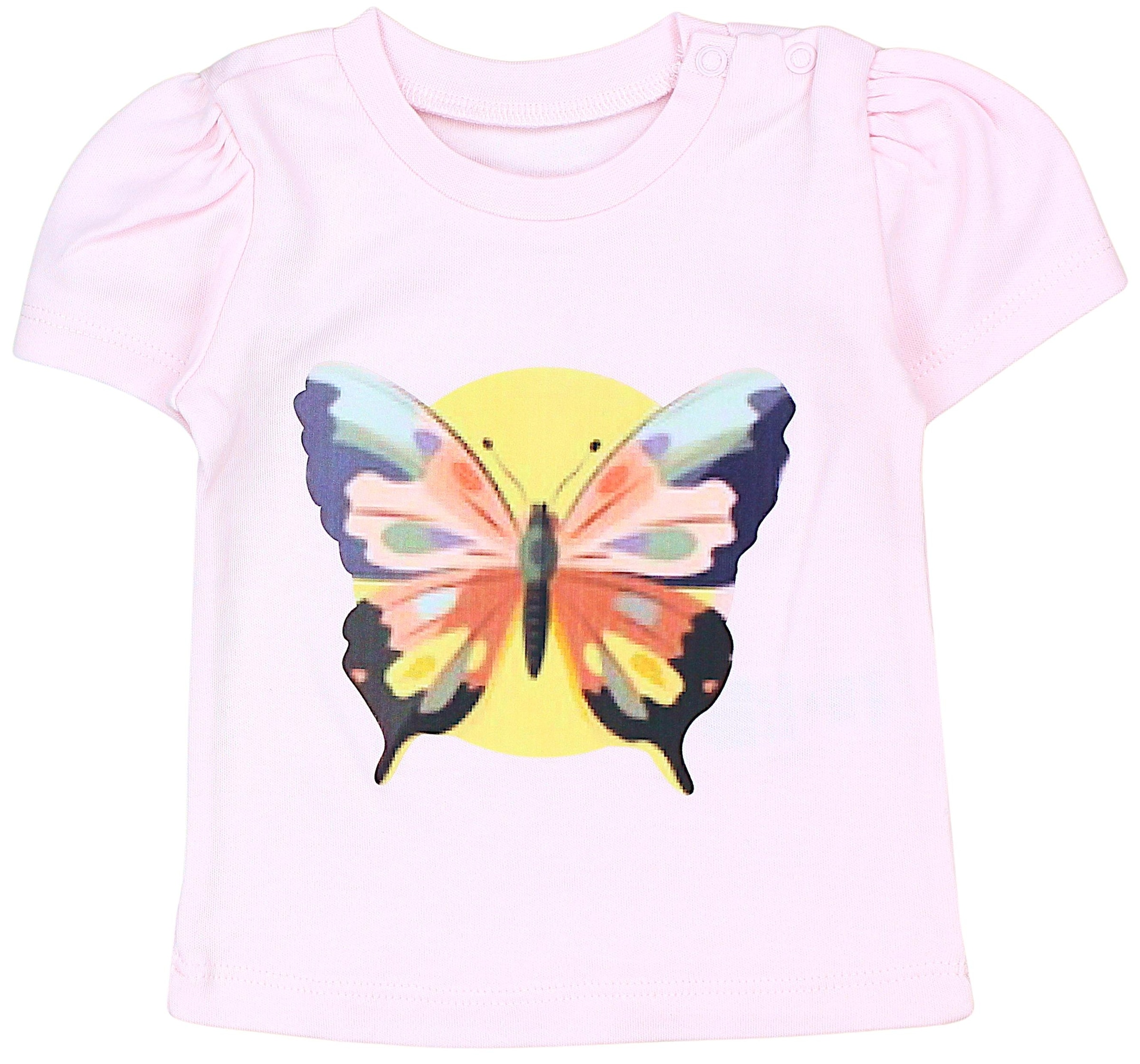 TupTam T-Shirt »Shirt Baby Mädchen Kurzarm T-Shirt 5er Set«