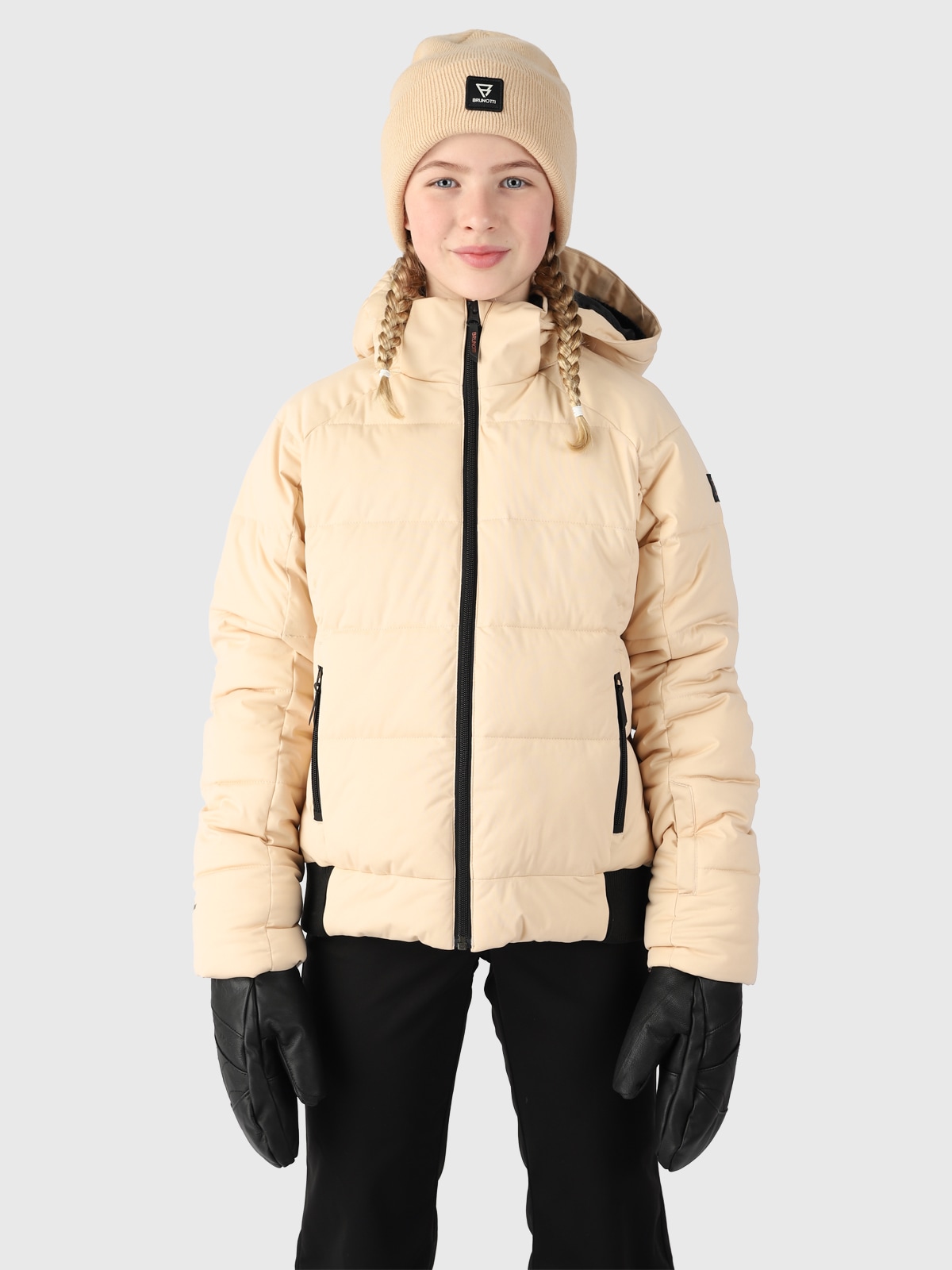 Schneejacke »Suncrown Girls Snow Jacket - für Kinder«, mit Kapuze