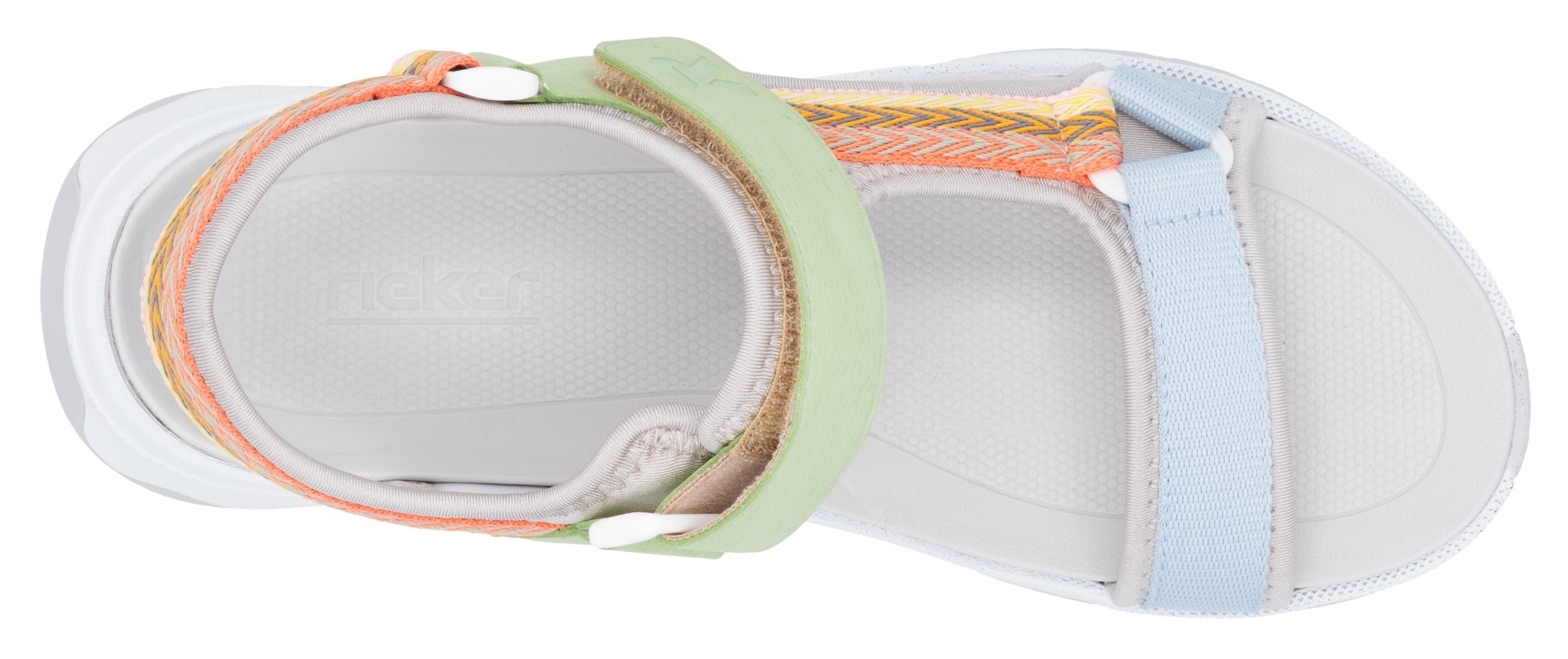 RIEKER Sport Trekkingsandale »Byron Bay vegan«, Outdoorsandale, Sommerschuh, Klettschuh mit RiekerAir Dämpfung