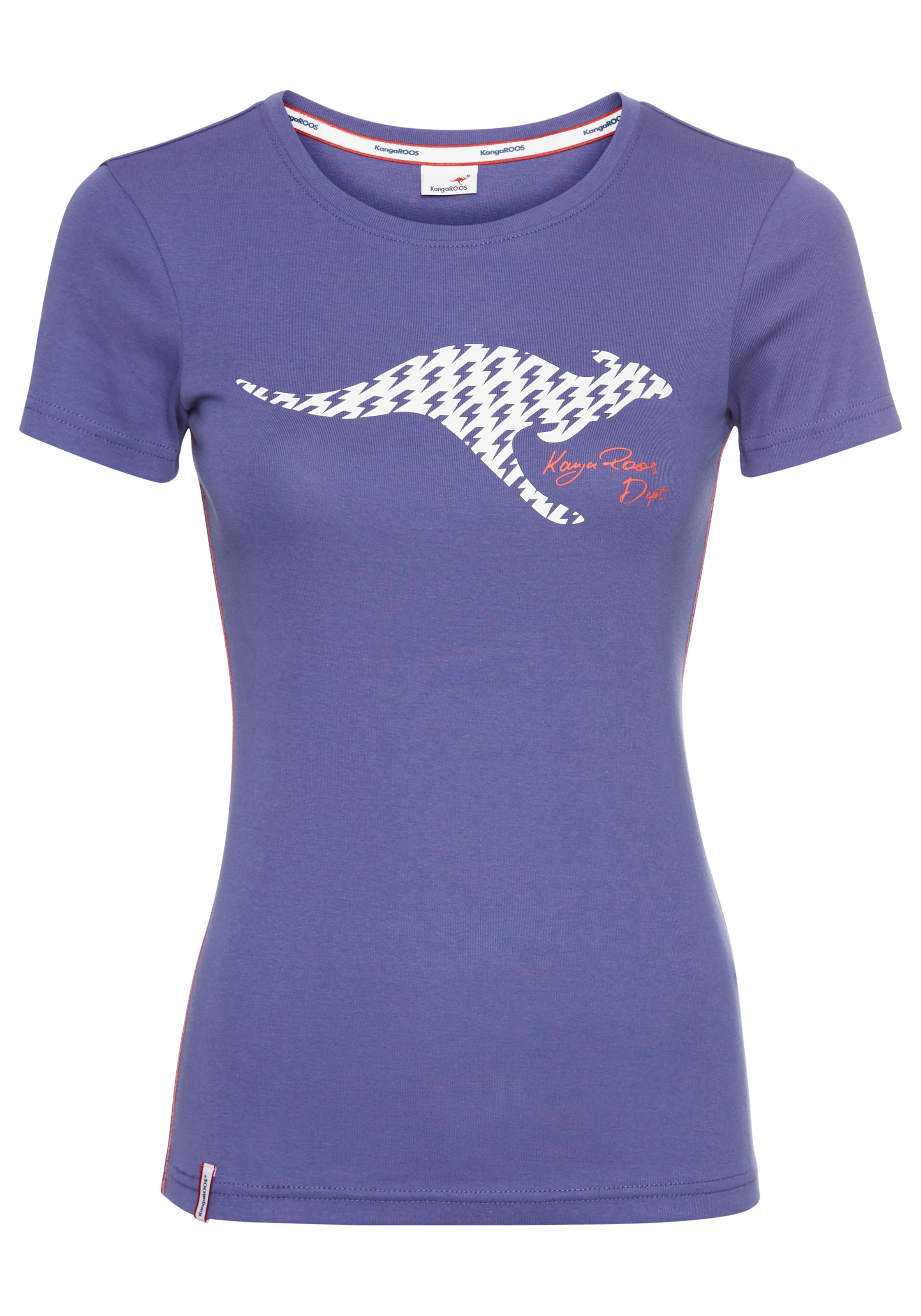 KangaROOS Kurzarmshirt, Logo Print