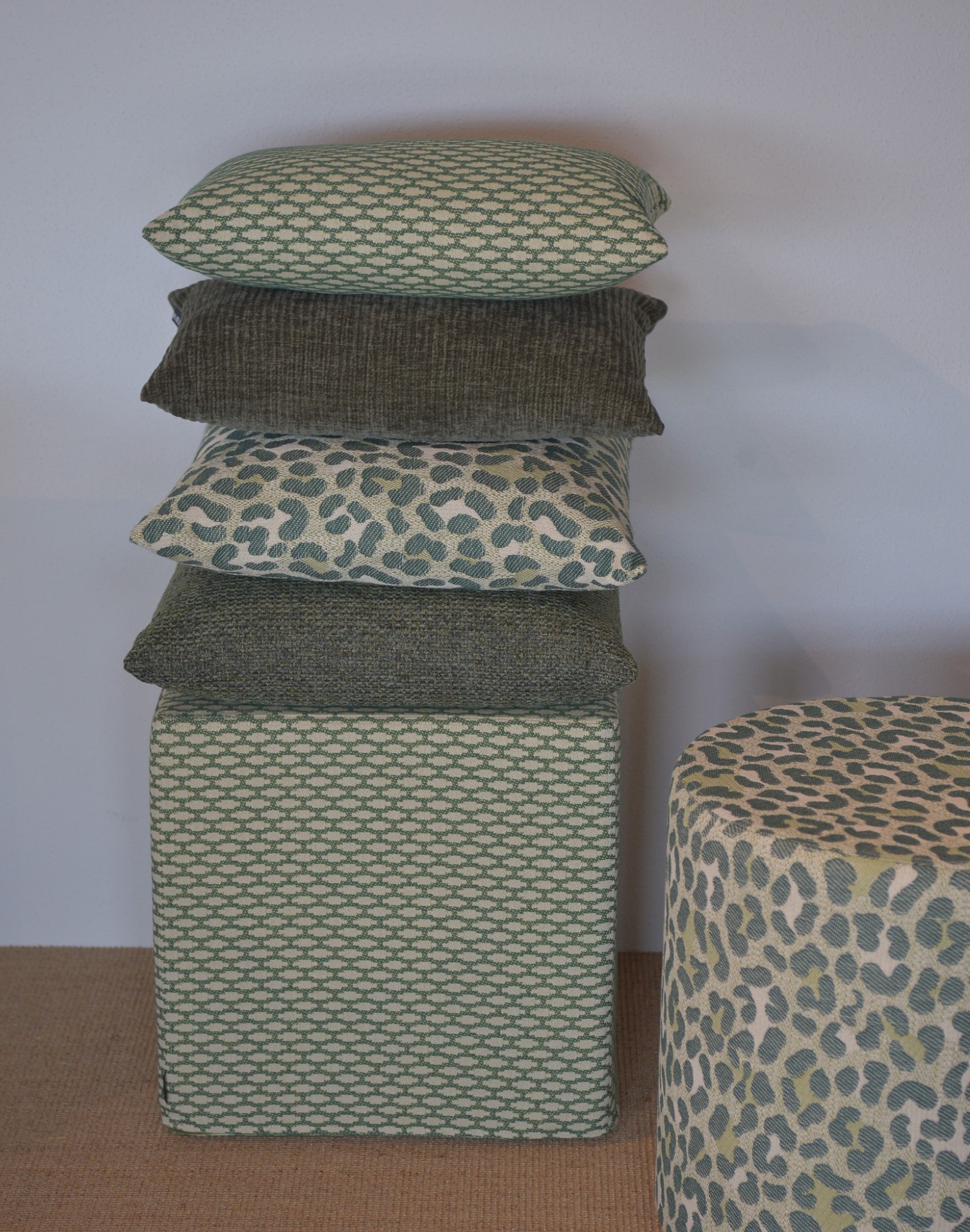 H.O.C.K. Dekokissen »Alia« Sofakissen inkl. Füllung, 50x50cm, Dekokissen, Leo-Muster