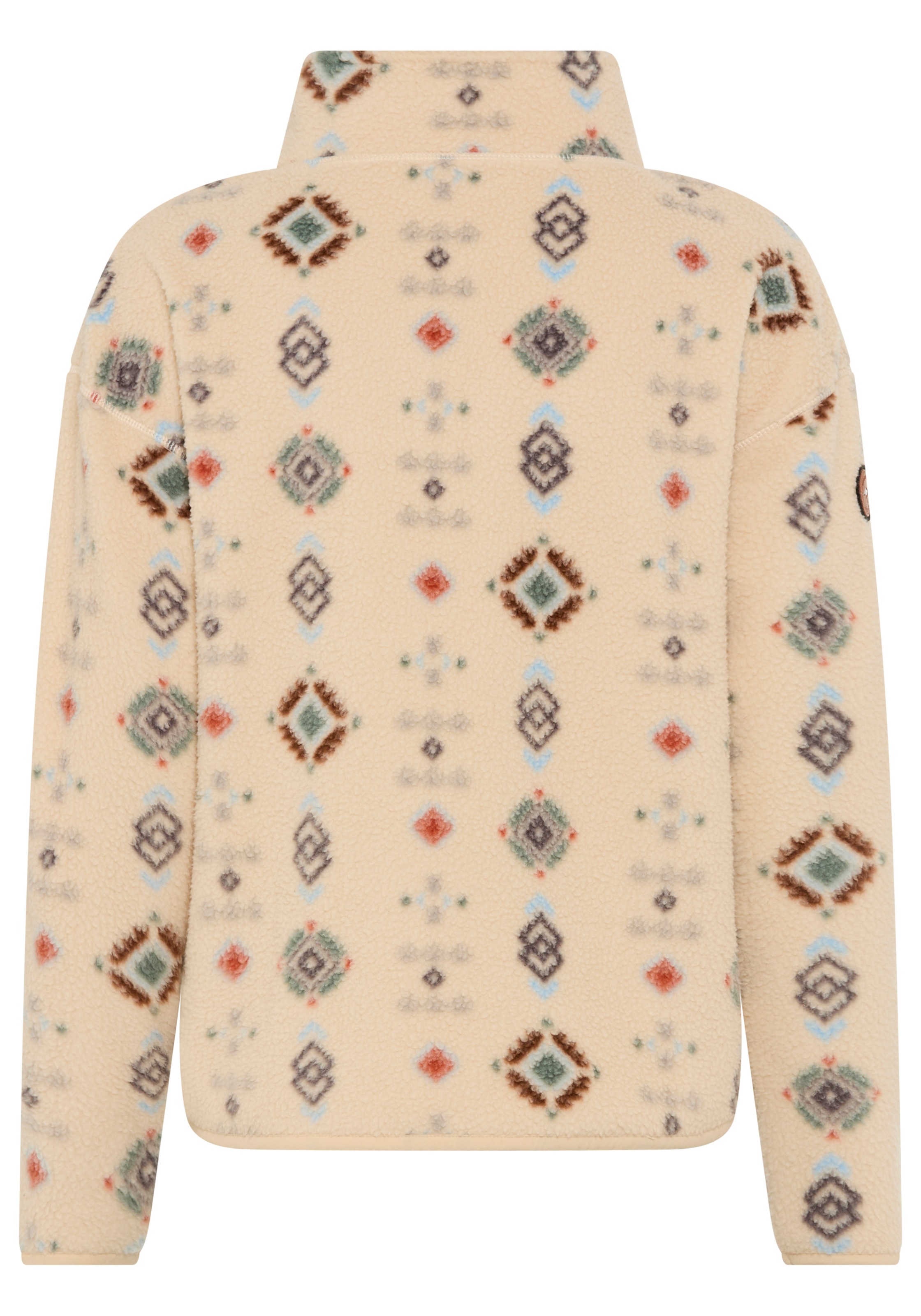 KangaROOS Fleecepullover , aus kuscheligem Sherpa Fleece, Half-zip
