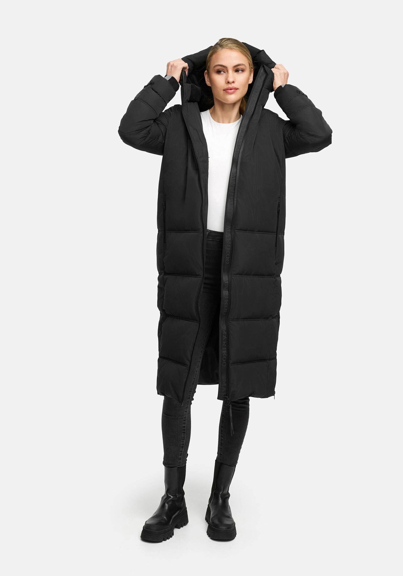 Marikoo Winterjacke »Marikoo Honiaa Damen Winter Steppmantel Parka N074«