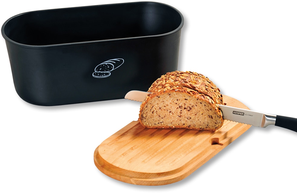 KESPER® Brotkasten, (2 tlg.), mit Deckel aus Melamin