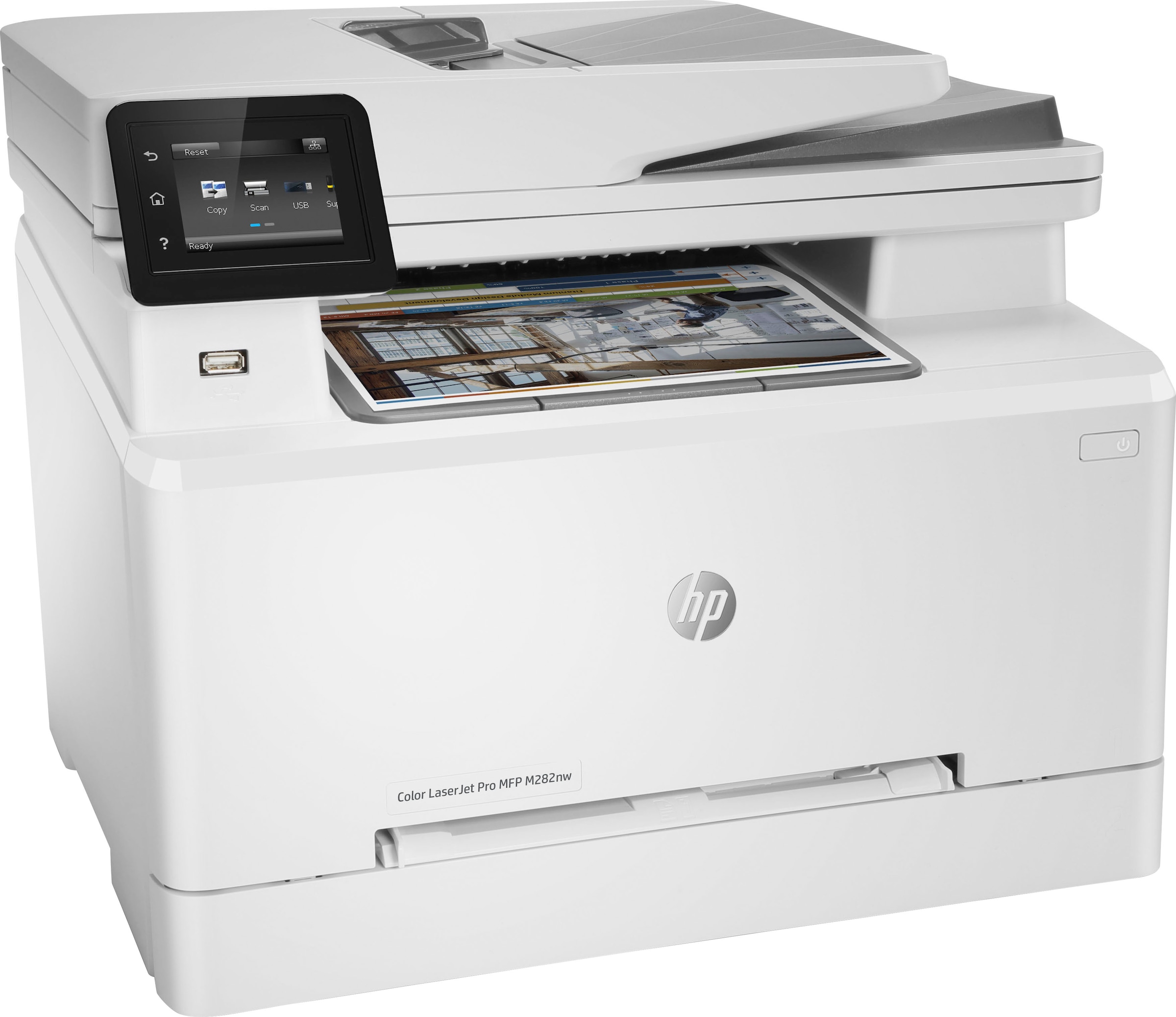 HP Multifunktionsdrucker »Color LaserJet ➥ M282nw«, kompatibel 3 Pro MFP UNIVERSAL HP+ Jahre Instant | XXL Ink Garantie