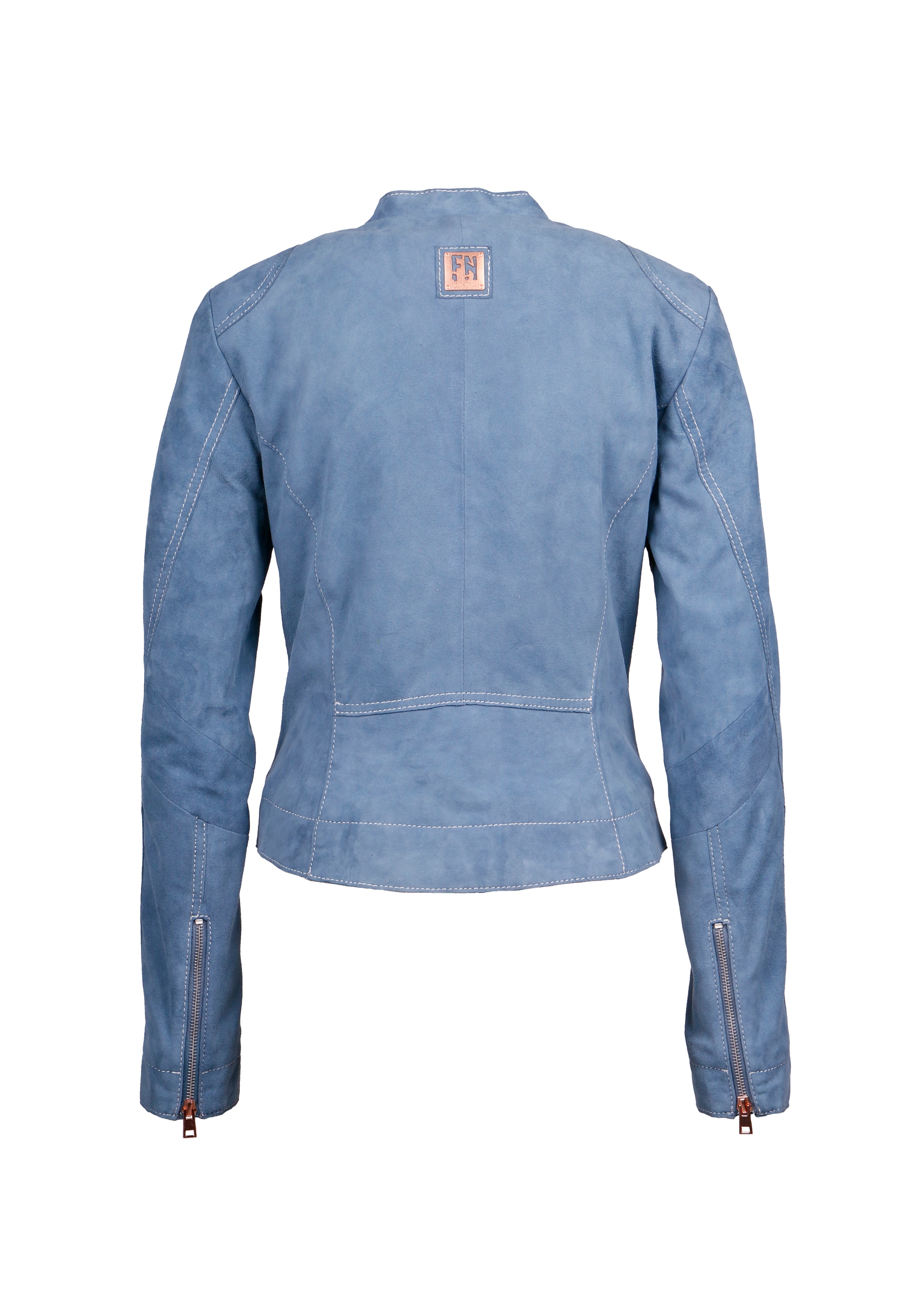Freaky Nation Lederjacke »Desert Blue-FN«