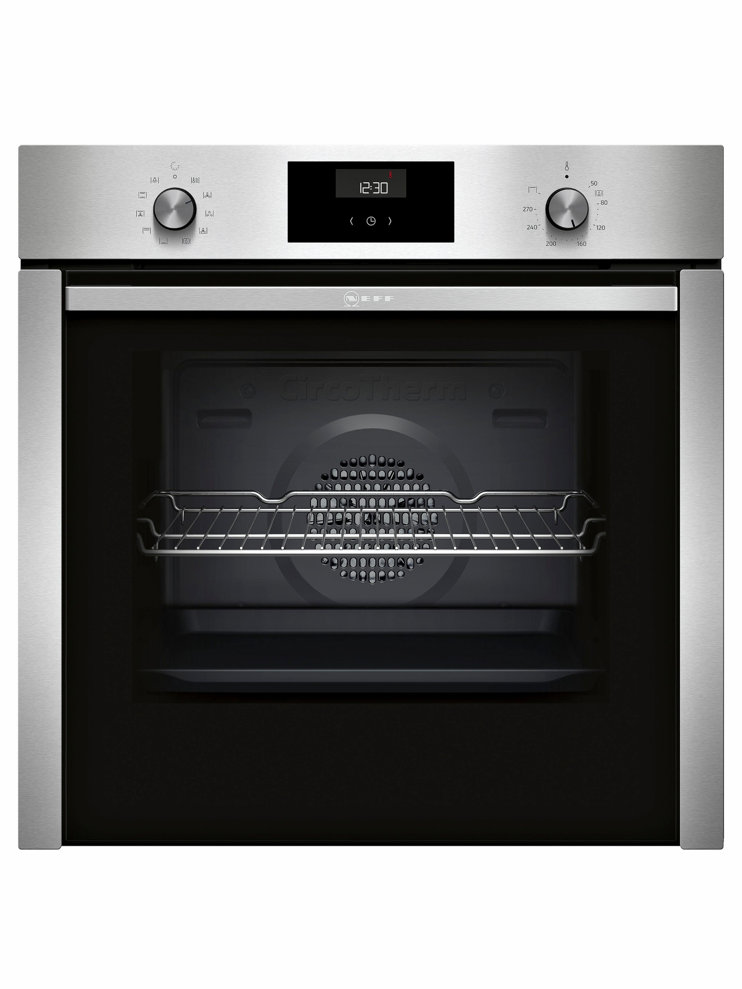 NEFF Einbaubackofen N 50 »B3CCE2AN0«, mit Teleskopauszug nachrüstbar, easyClean, mit Hide®