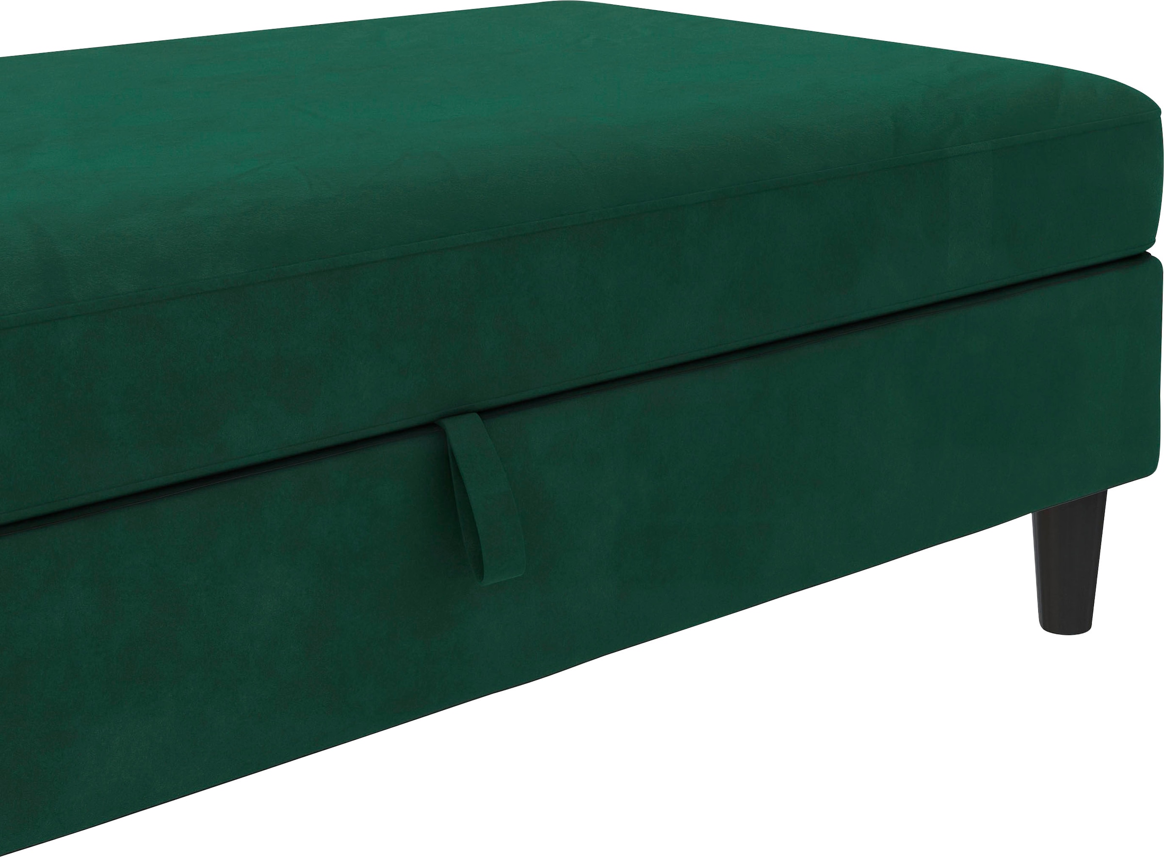 Dorel Home Stauraumhocker »Hartford« Polsterhocker mit Stauraum, frei im Raum stellbar, Sitzhöhe 43 cm