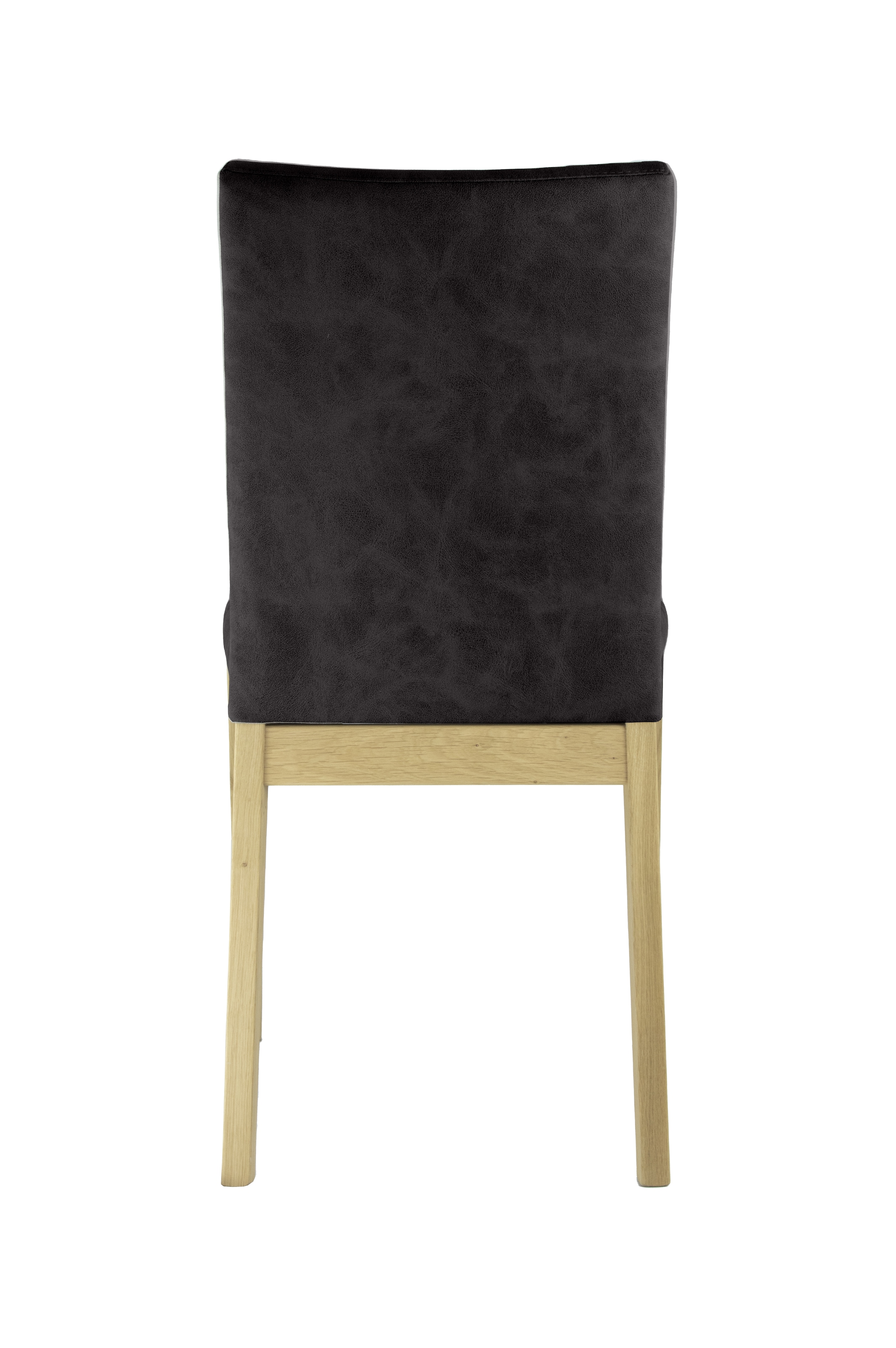 Home affaire 4-Fußstuhl »Dendres«, (Set), 2 St., Microfaser, Sitz und Ruecken gepolstert