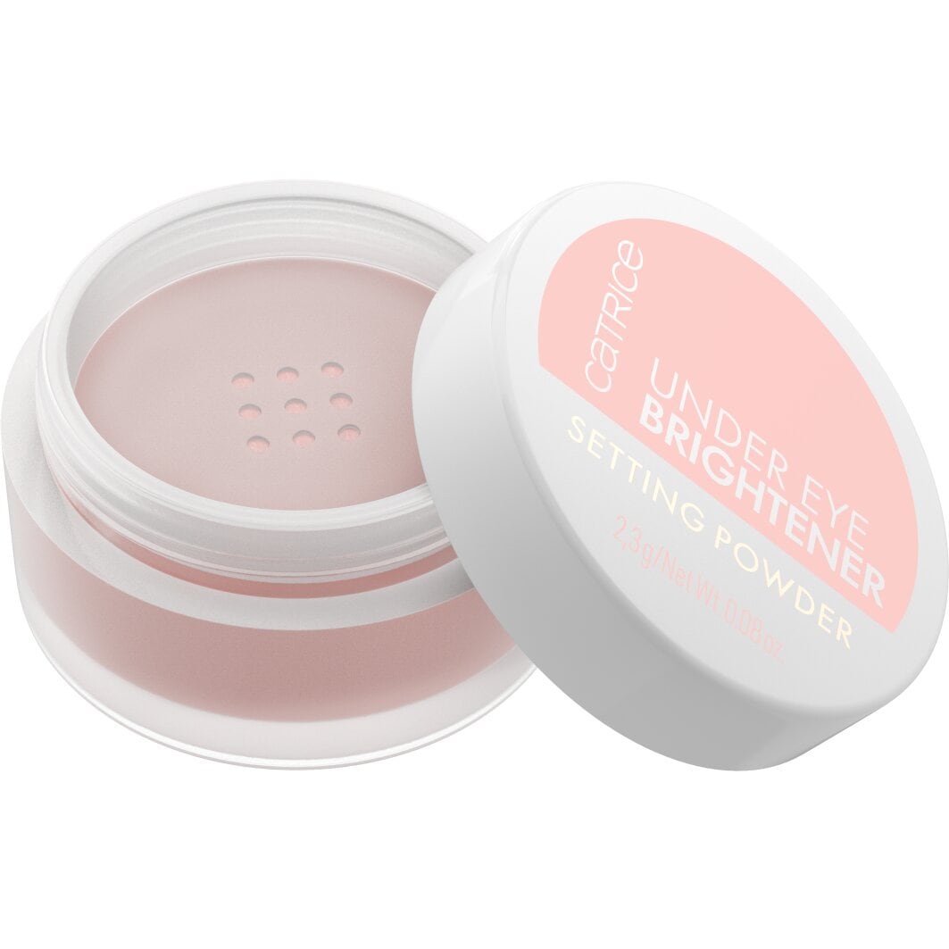 Catrice Puder »Under Eye Brightener Setting Powder«, (Set, 3 tlg.), Loses Puder, frisches und strahlendes Finish, pflegt die Haut.