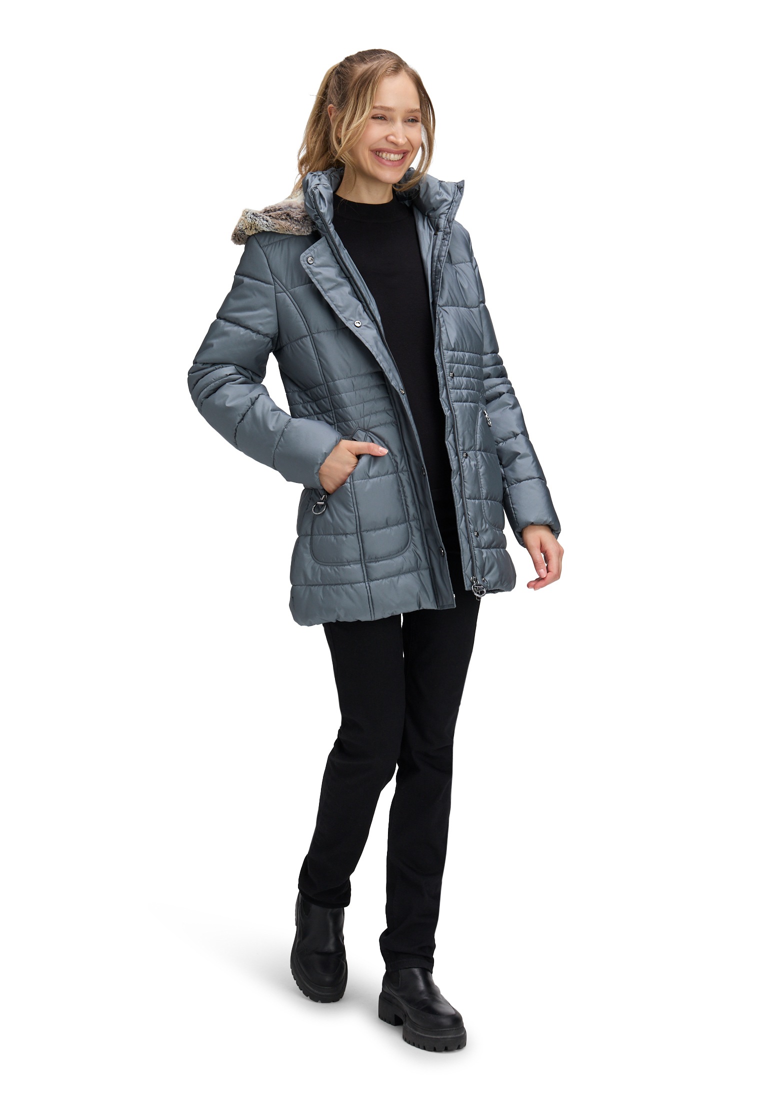 Betty Barclay Outdoorjacke »Outdoorjacke mit abnehmbarer Kapuze«