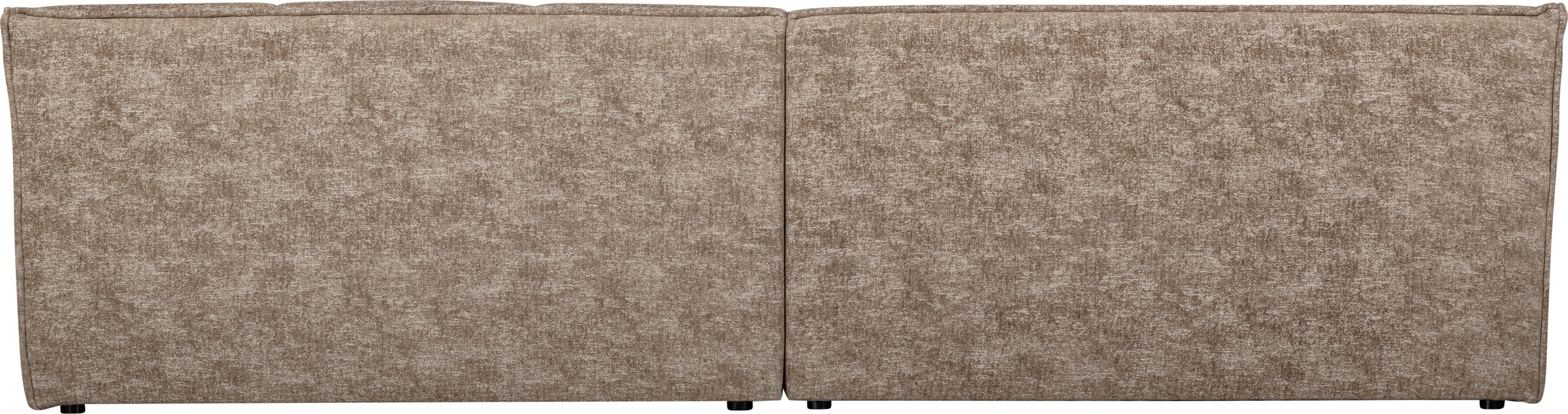 WOOOD 4-Sitzer »Sofa Timor«, frei im Raum stellbar, mit Chenille gefüttert, H 81 cm x B 297 cm