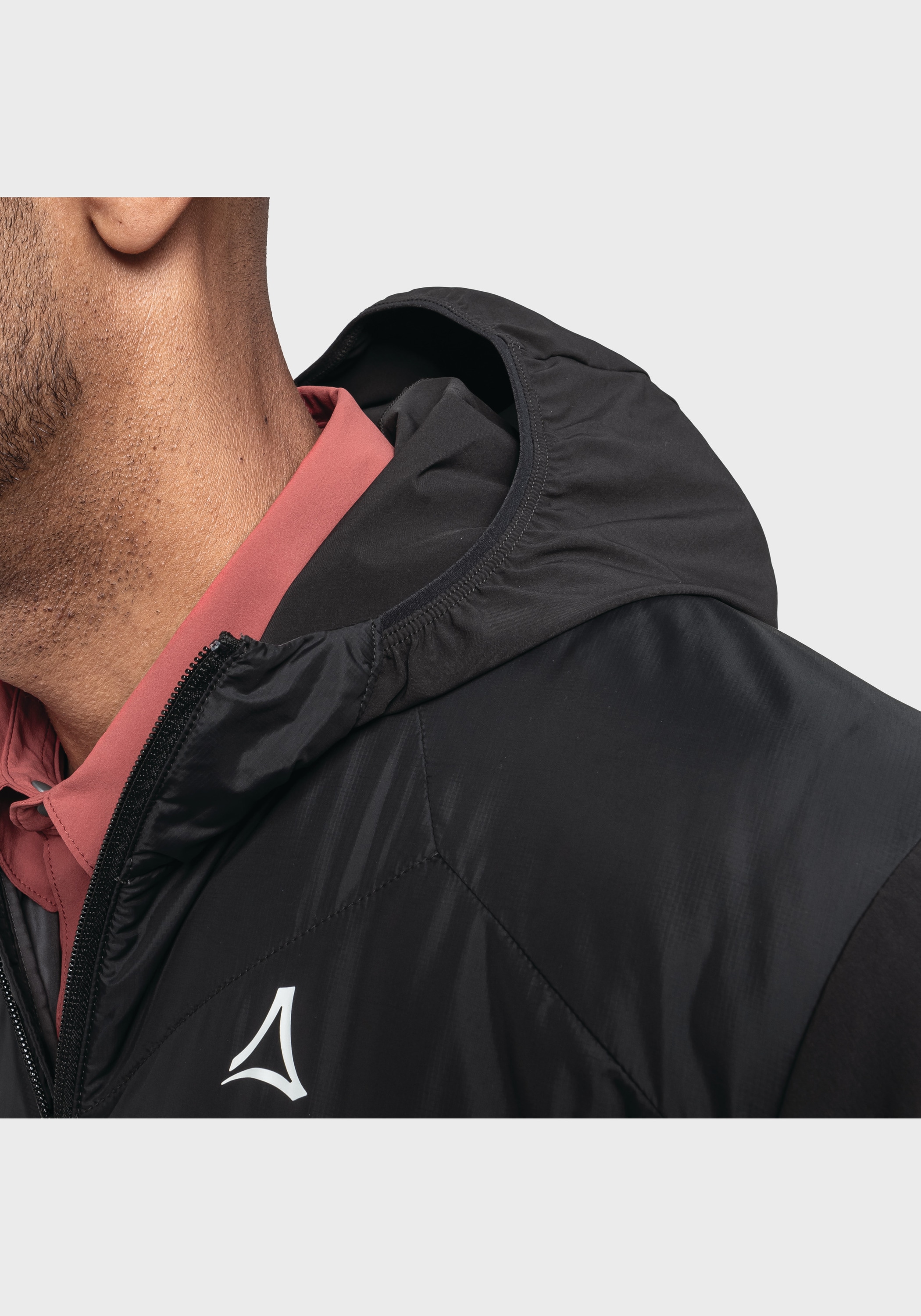 Schöffel Funktionsjacke »Hiking Hybrid Jk Style Blaueis MNS«, mit Kapuze