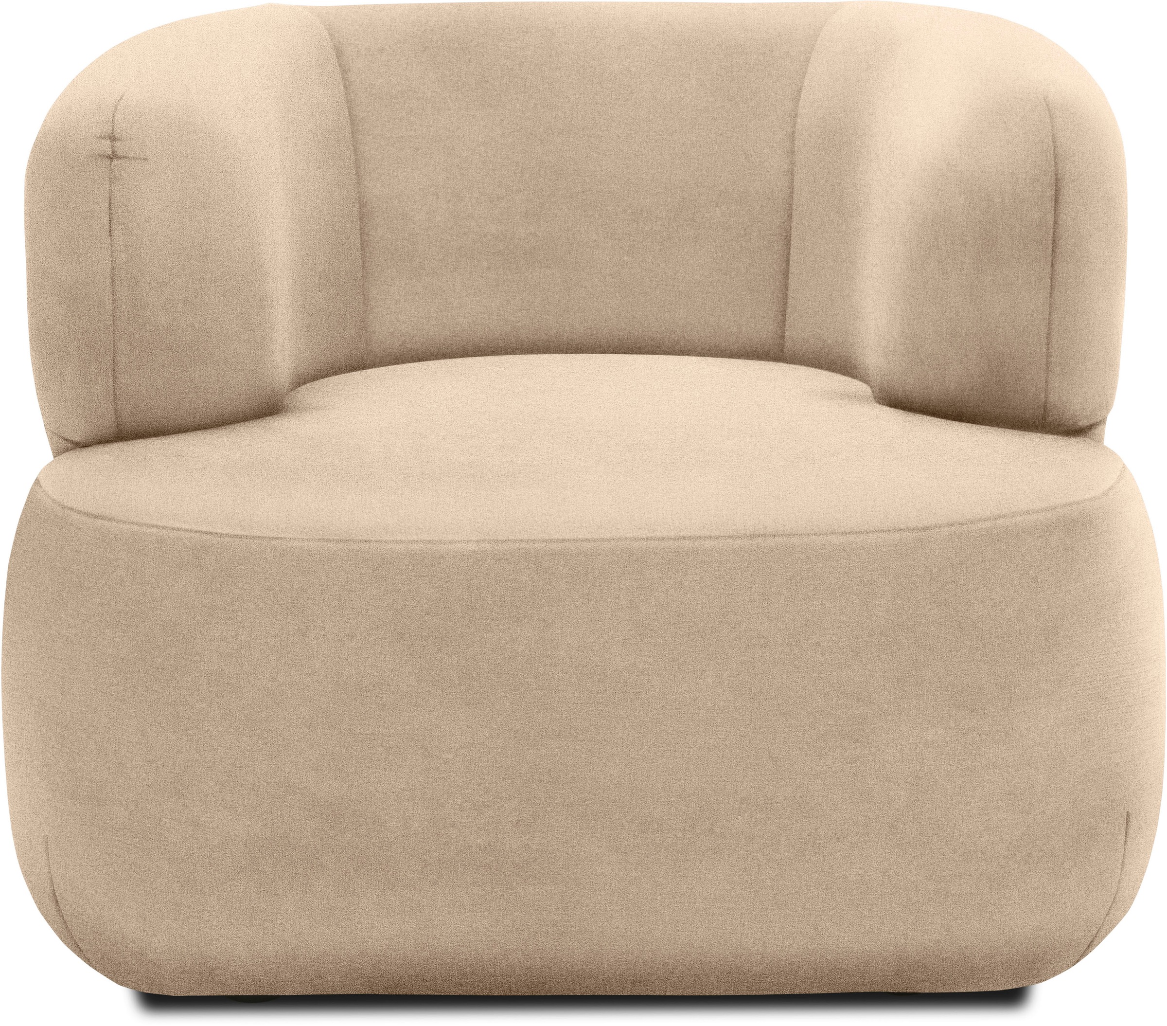 DOMO collection Sessel »800012 Designsessel, komfortabel und elegant, organische Formensprache«, formschöner Polstersessel zum Relaxen und Entspannen