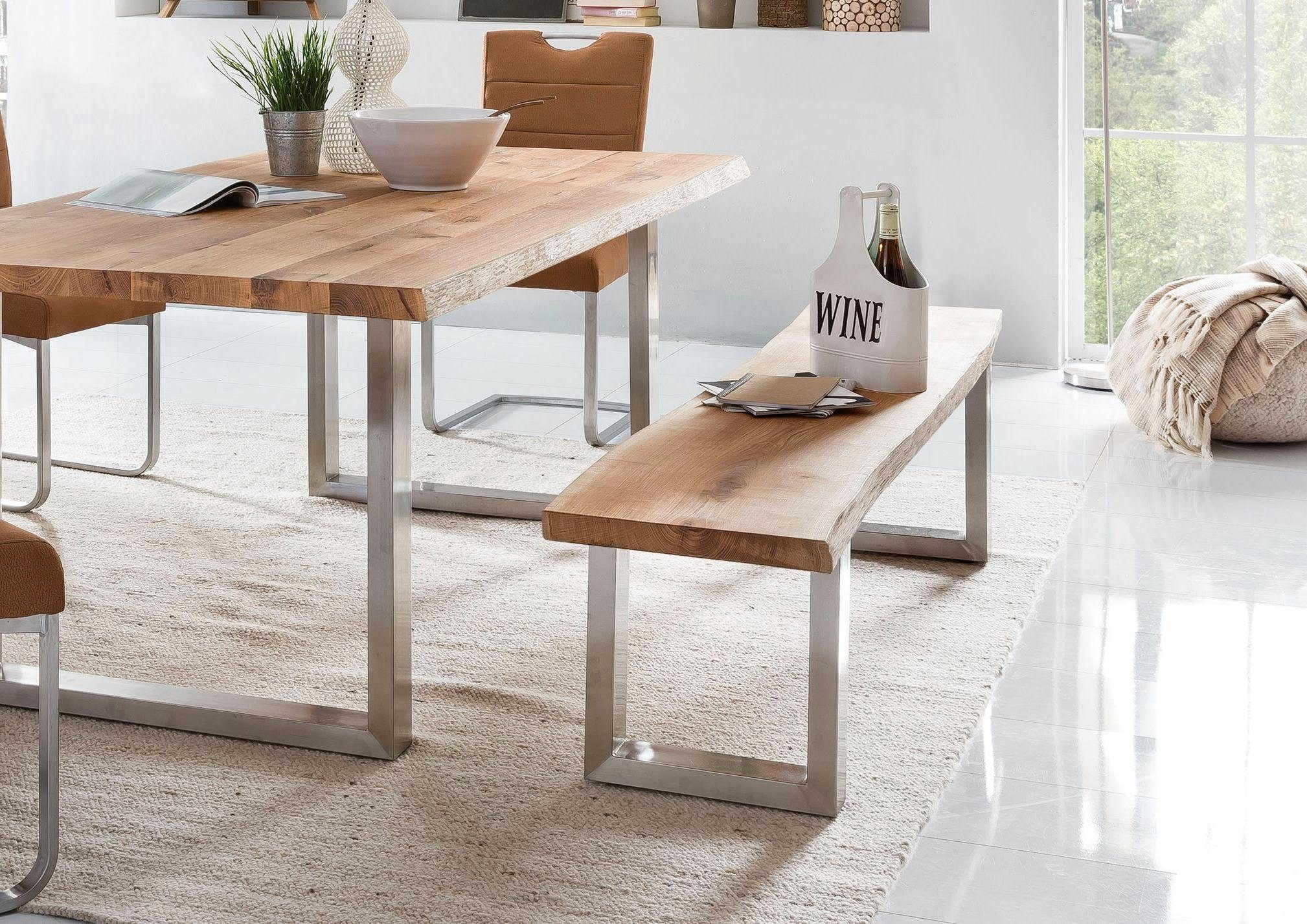 Home affaire Bank »Tristan«, aus Massivholz Eiche