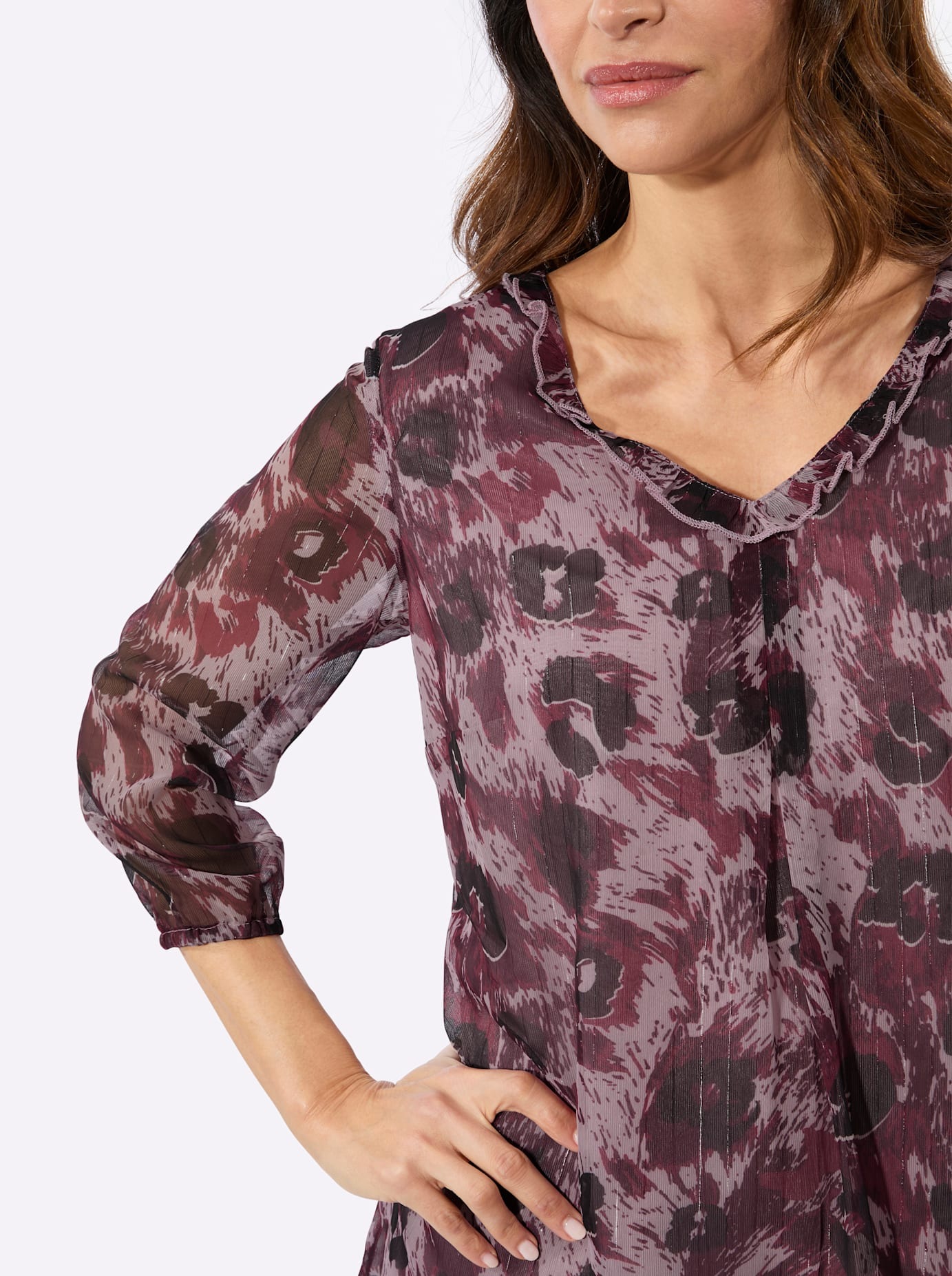 Lady Druckbluse