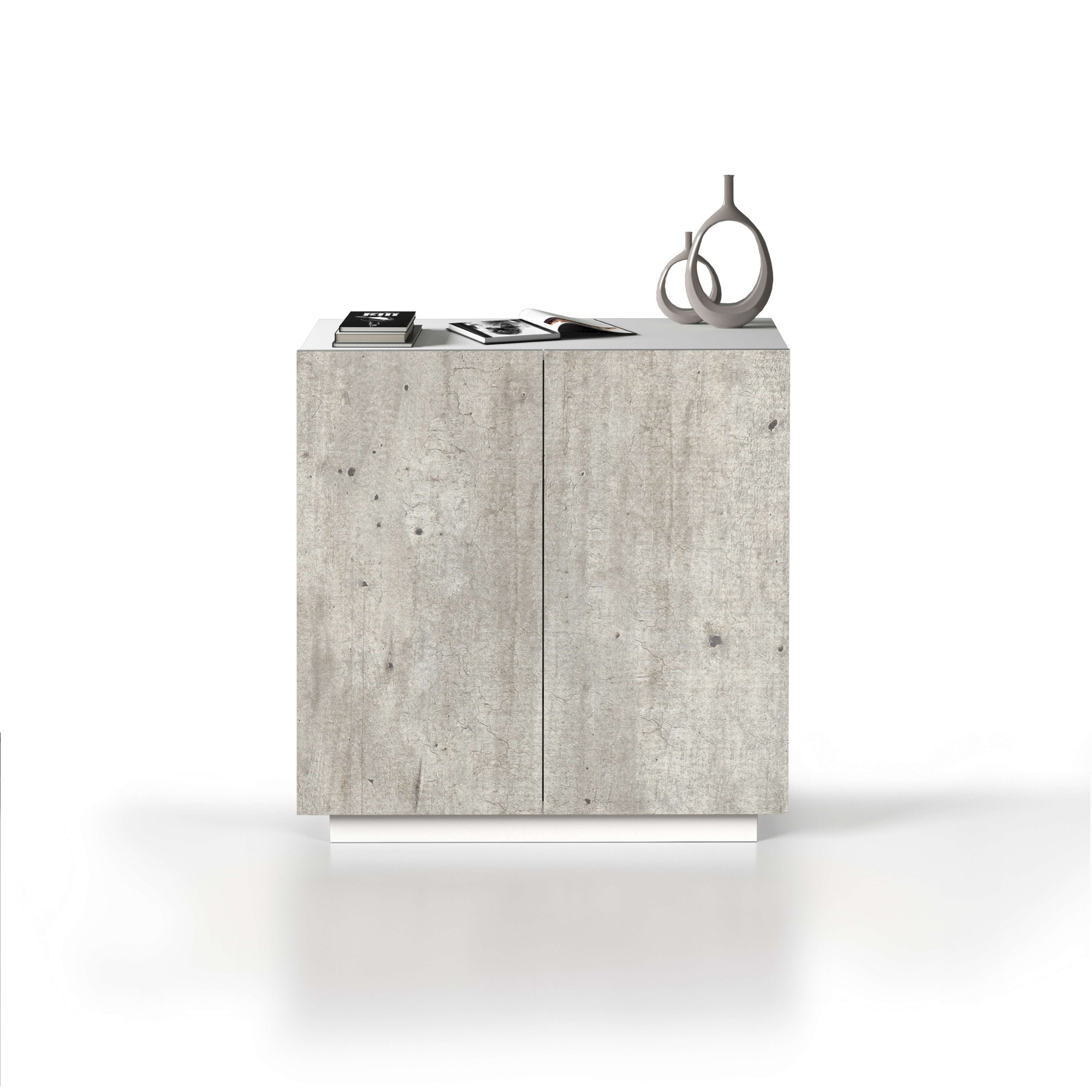 INOSIGN Aktenschrank »Coro, Mehrzweckschrank, Büroschrank mit 2 Türen« & verstellbare Einlegeböden, Höhe 86 oder 166 cm, Made in Italy