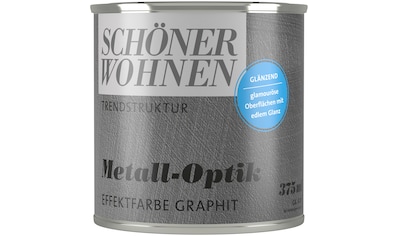 SCHÖNER WOHNEN-Kollektion Wand- und Deckenfarbe »Trendstruktur Metall-Optik«, 375 ml,... kaufen