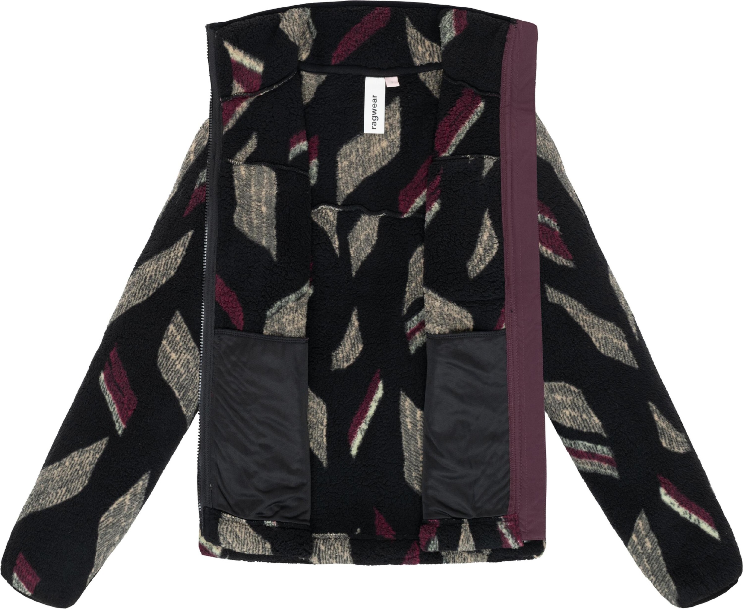 Ragwear Kapuzensweatjacke »Plüschjacke Alaris«