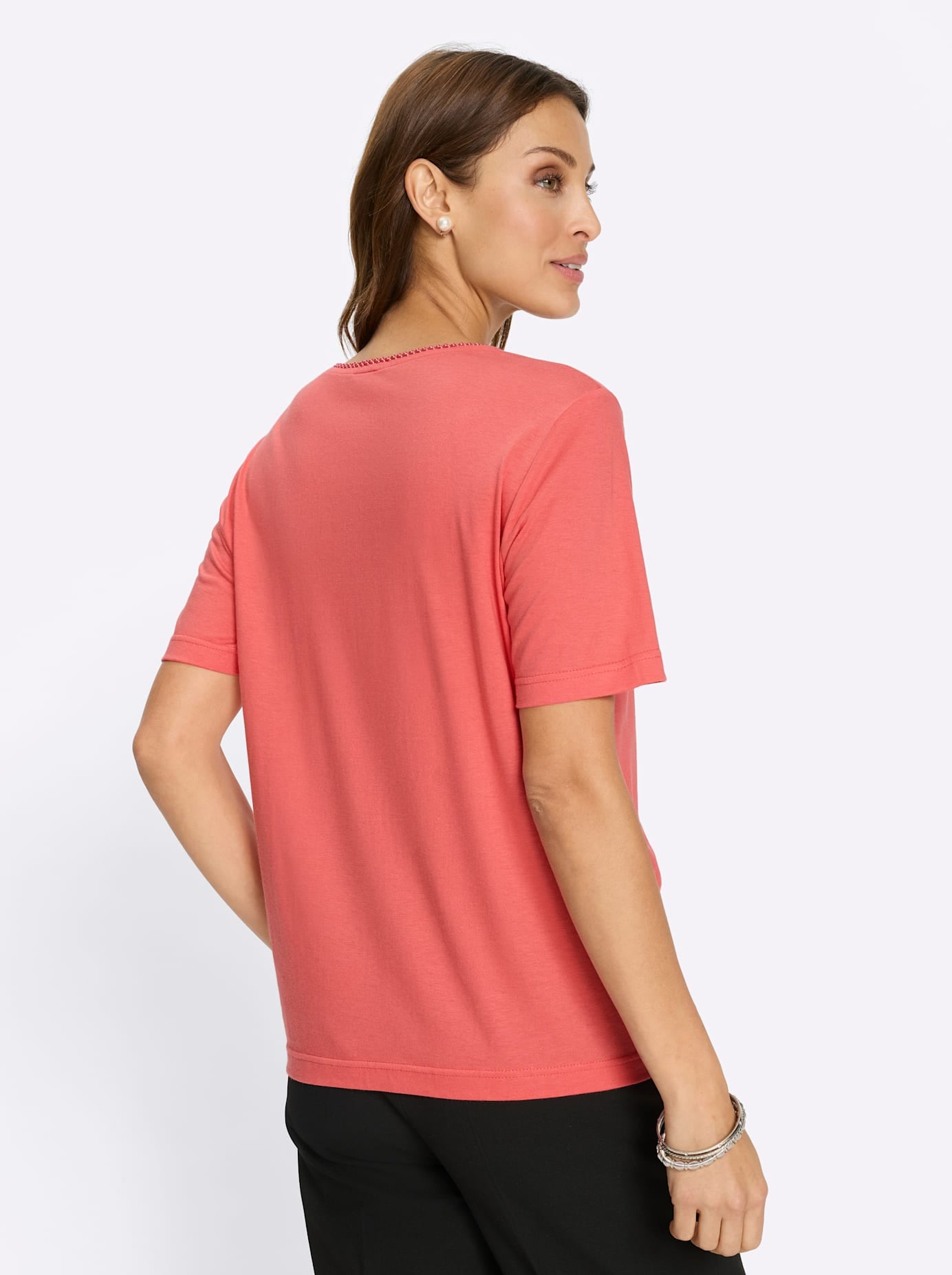 Lady Rundhalsshirt »Rundhals-Shirt« 1 tlg.