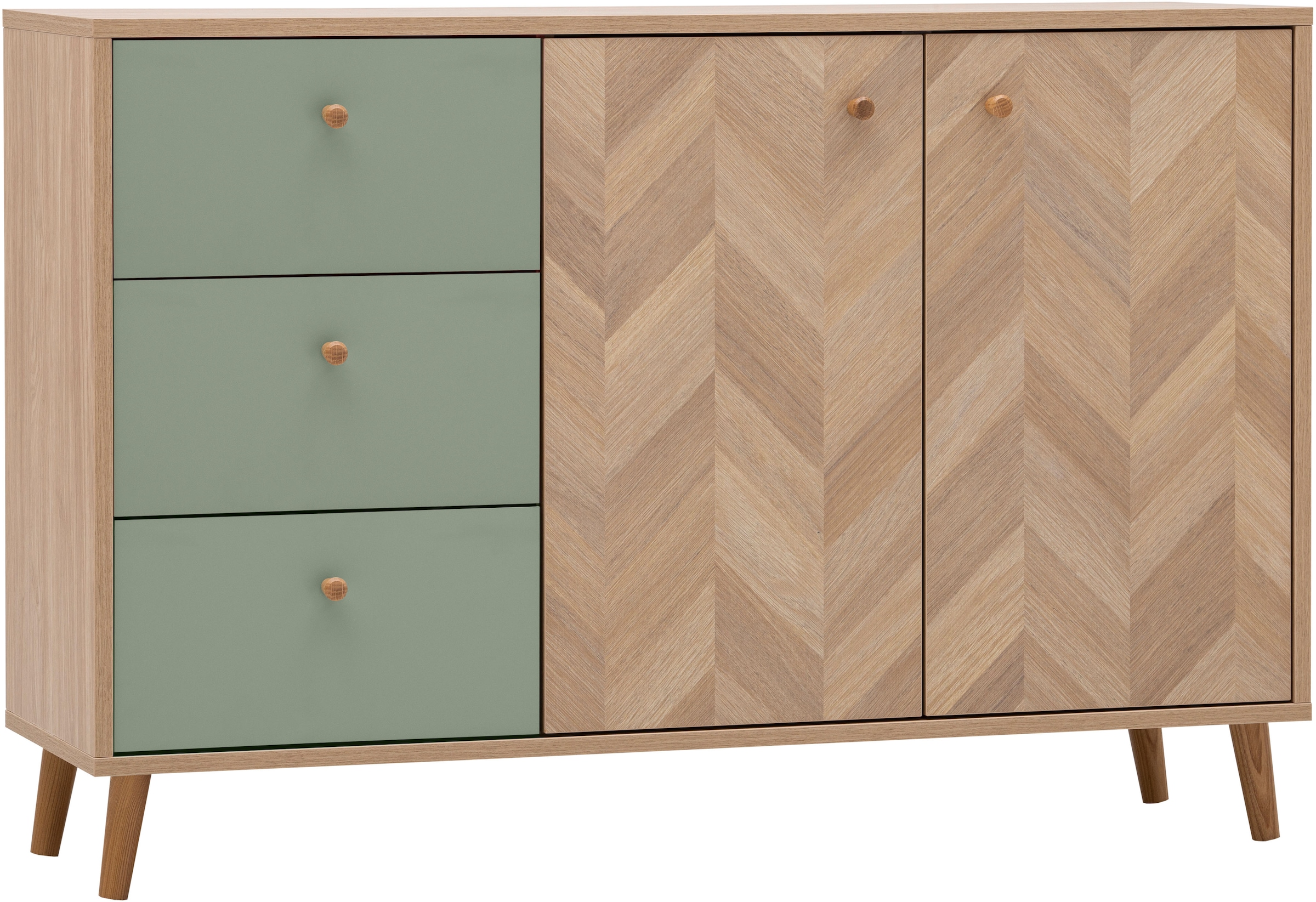 Tchibo - Sideboard »Visby« - 109x33x73,9cm - braun -