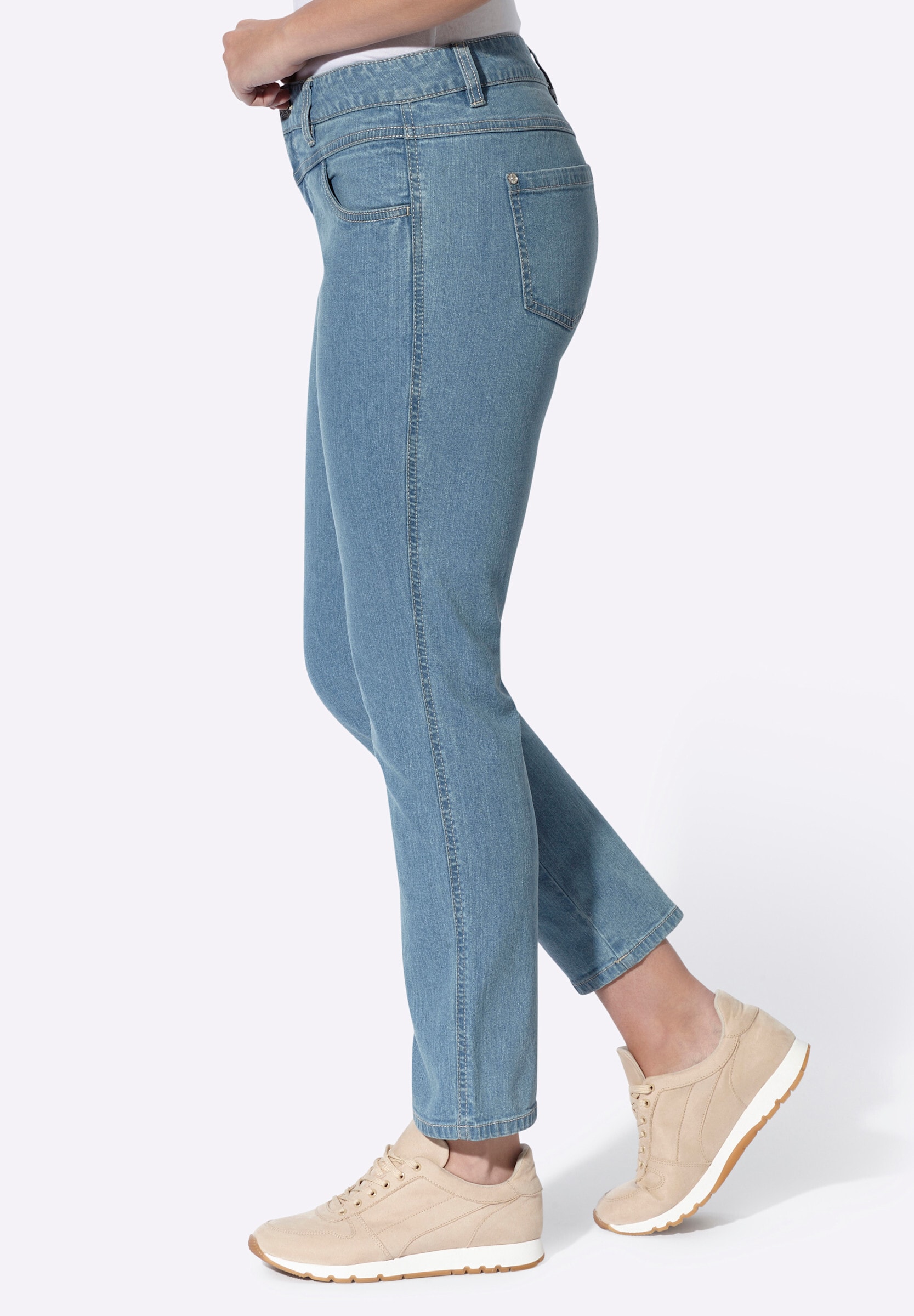 heine Bequeme Jeans »Jeans Jeans mit Passformsattel«