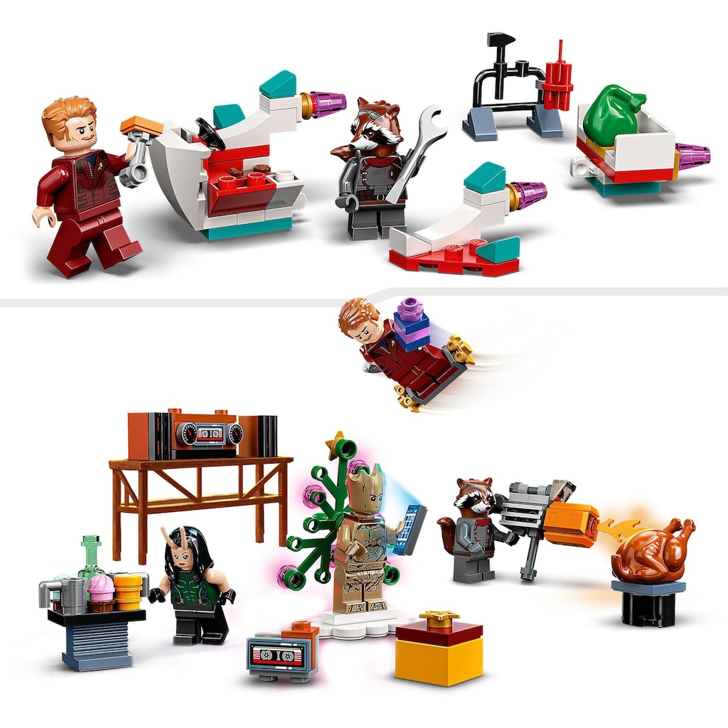 LEGO® Adventskalender »Guardians of the Galaxy Adventskalender (76231), LEGO® Marvel«, ab 6 Jahren