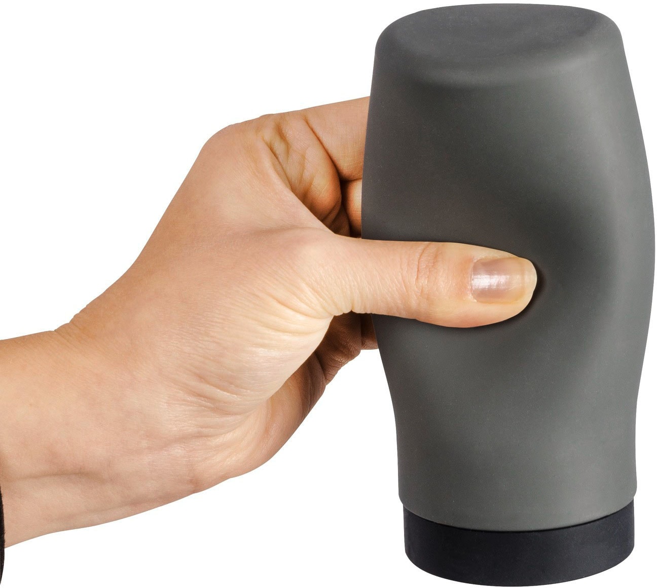 WENKO Spülmittelspender »Modell Easy Squeez-e«, nachfüllbarer Spülmittel- und Seifenspender aus Silikon, ca. 250 ml