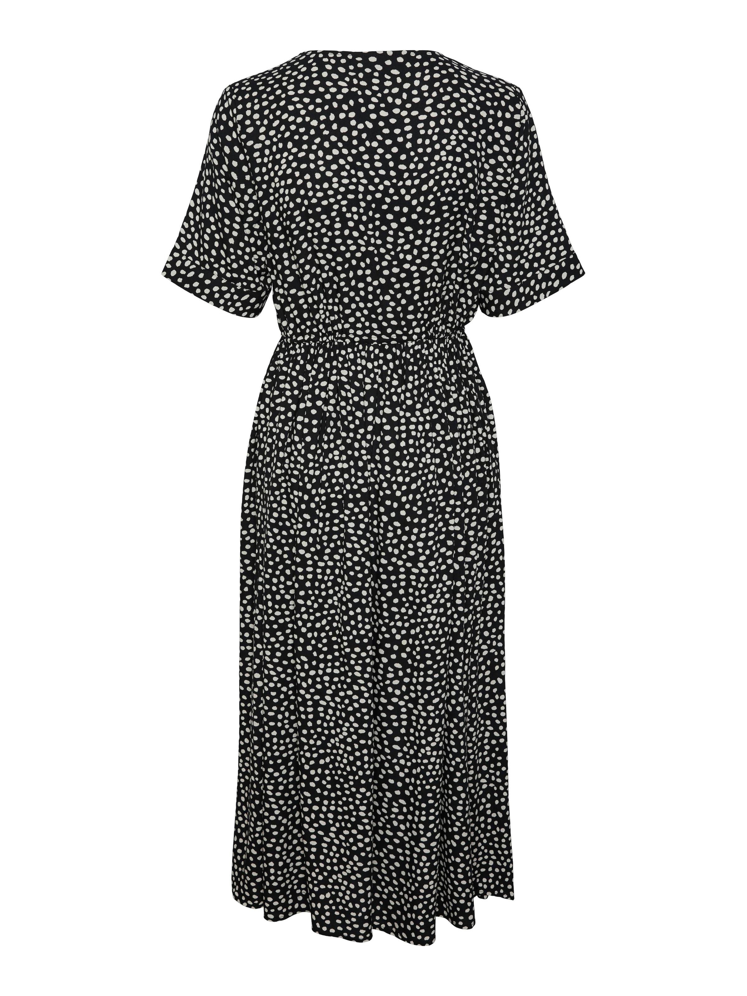 pieces Druckkleid »PCTALA SS STRING TIE MIDI DRESS NOOS BC«