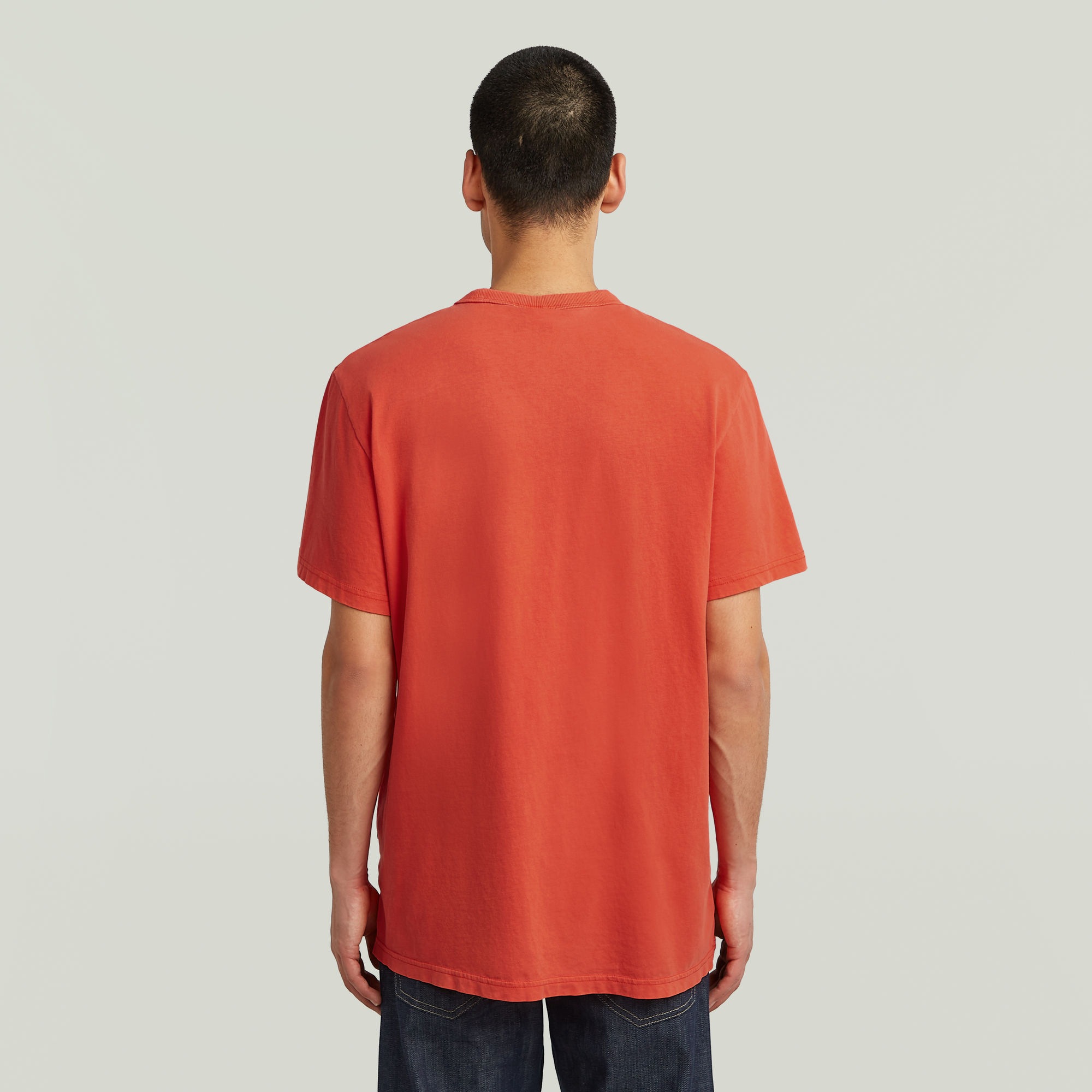 G-STAR T-Shirt »Nifous«, Rundhals, mit Rippeinsatz