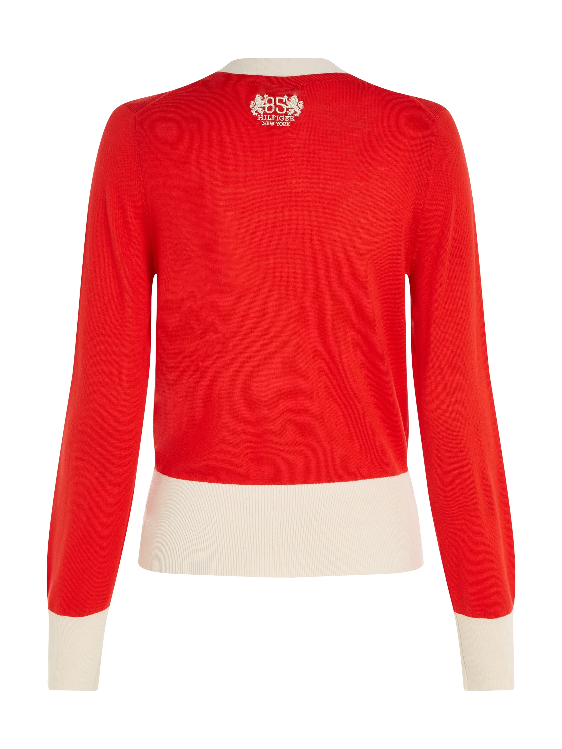 Tommy Hilfiger Strickjacke, mit Dual-Farben-Design