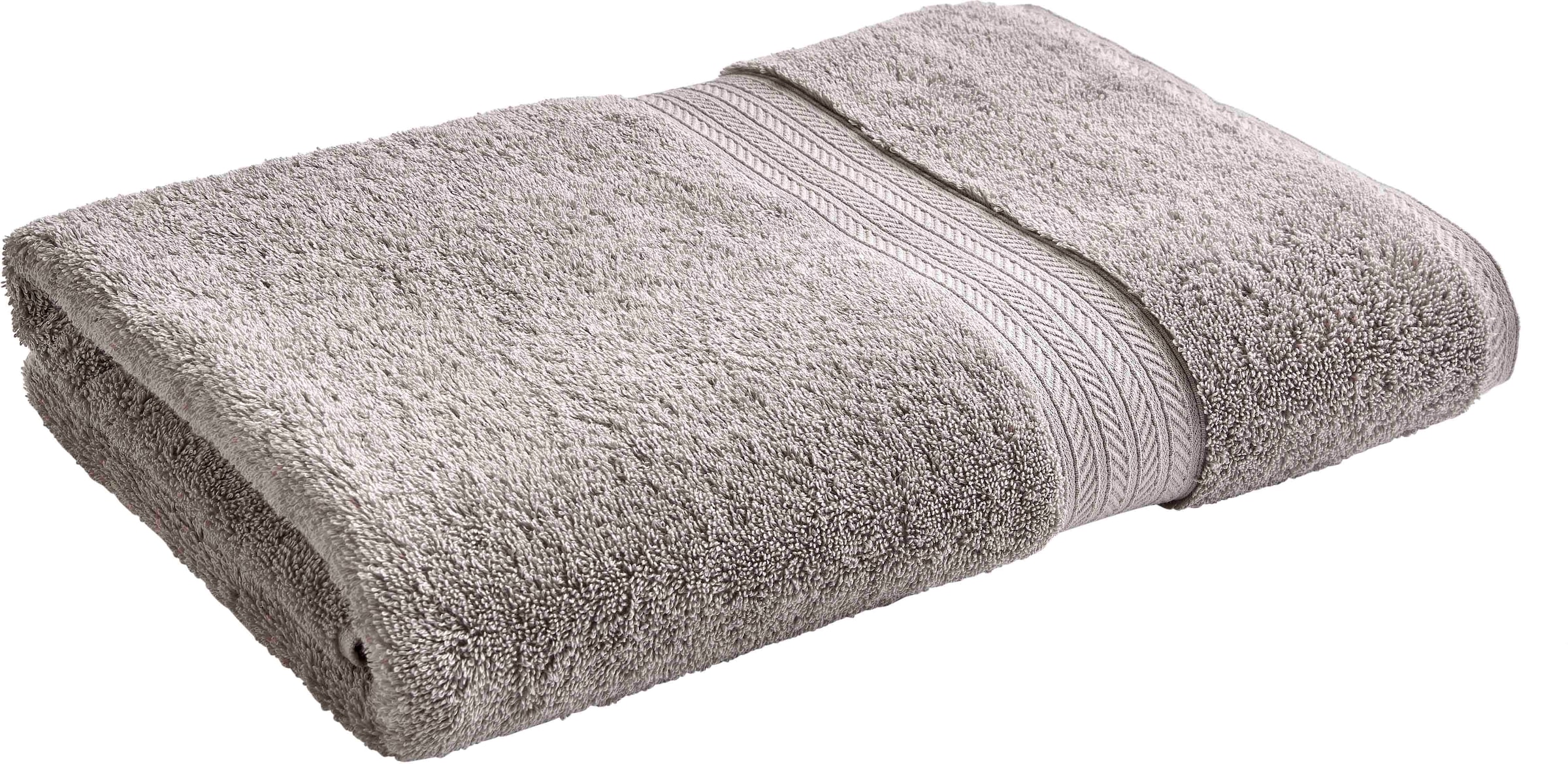 CHRISTY 'Renaissance' Luxury 675GSM Egyptian Cotton Towels in Mid Grey | Size: Bath Sheet