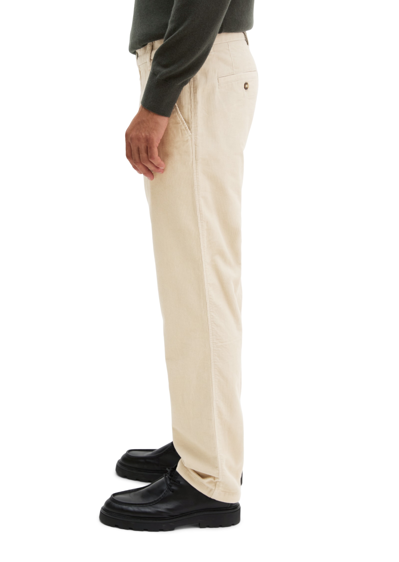 Marc O'Polo Cordhose »Model Mads Jogger regular mit Höhen-Tiefen-Effekt«  mit teilelastischem Bund