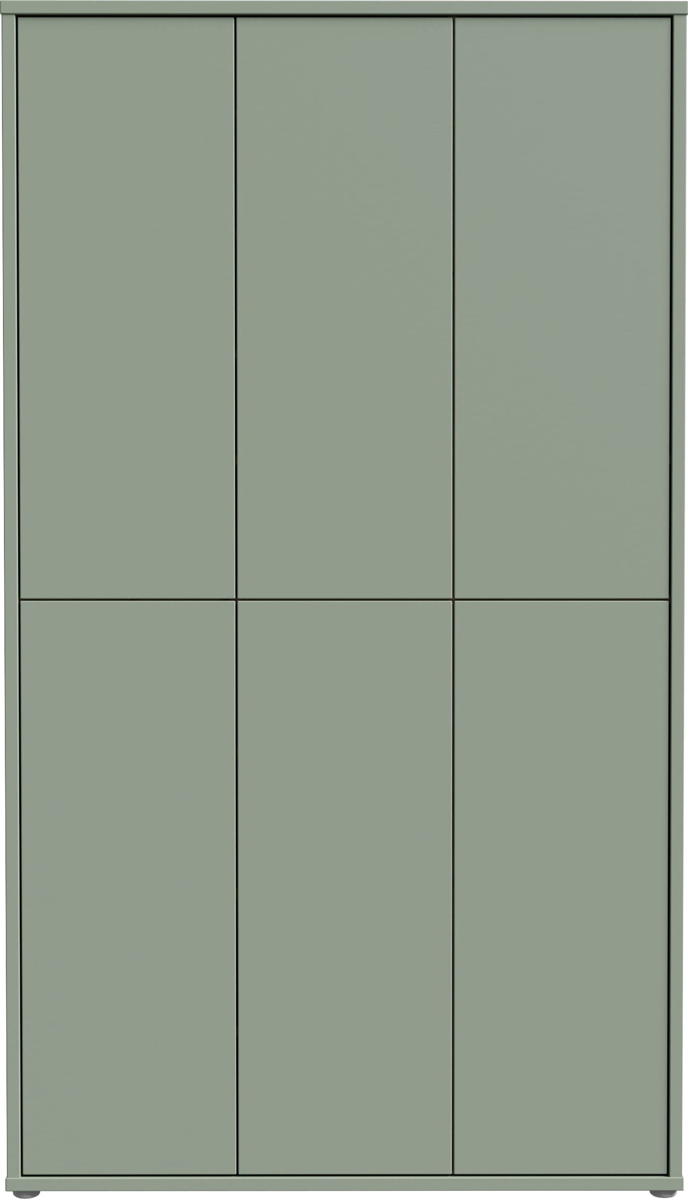 FORTE Schuhschrank »Alice Springs«, (B/H/T 109,2/191,9/34,9 cm), Stauraumschrank, Mehrzweckschrank, (B/H 109cm x 192cm), mit 16 Böden