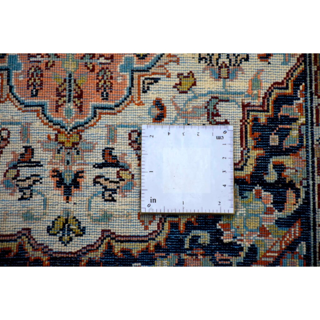 Kayoom Seidenteppich »Boxes 2776«, rechteckig, Einzelstück mit Zertifikat, Wohnzimmer