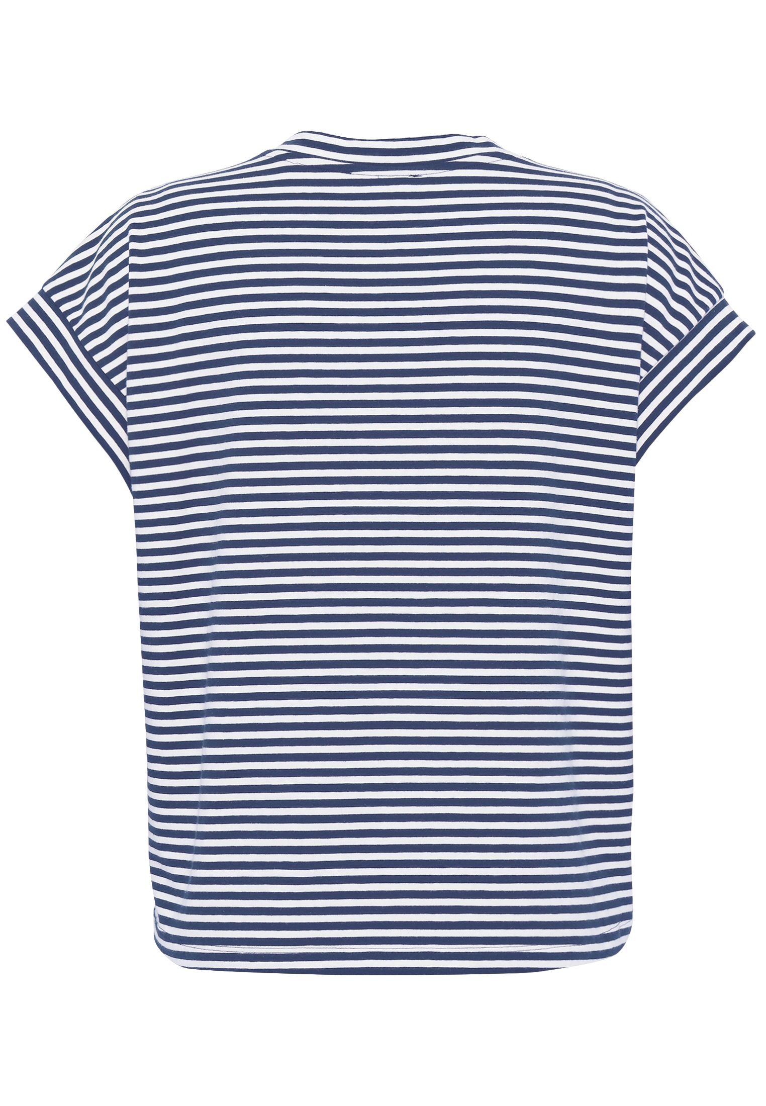 Zero Print-Shirt »Streifenshirt mit V-Ausschnitt«