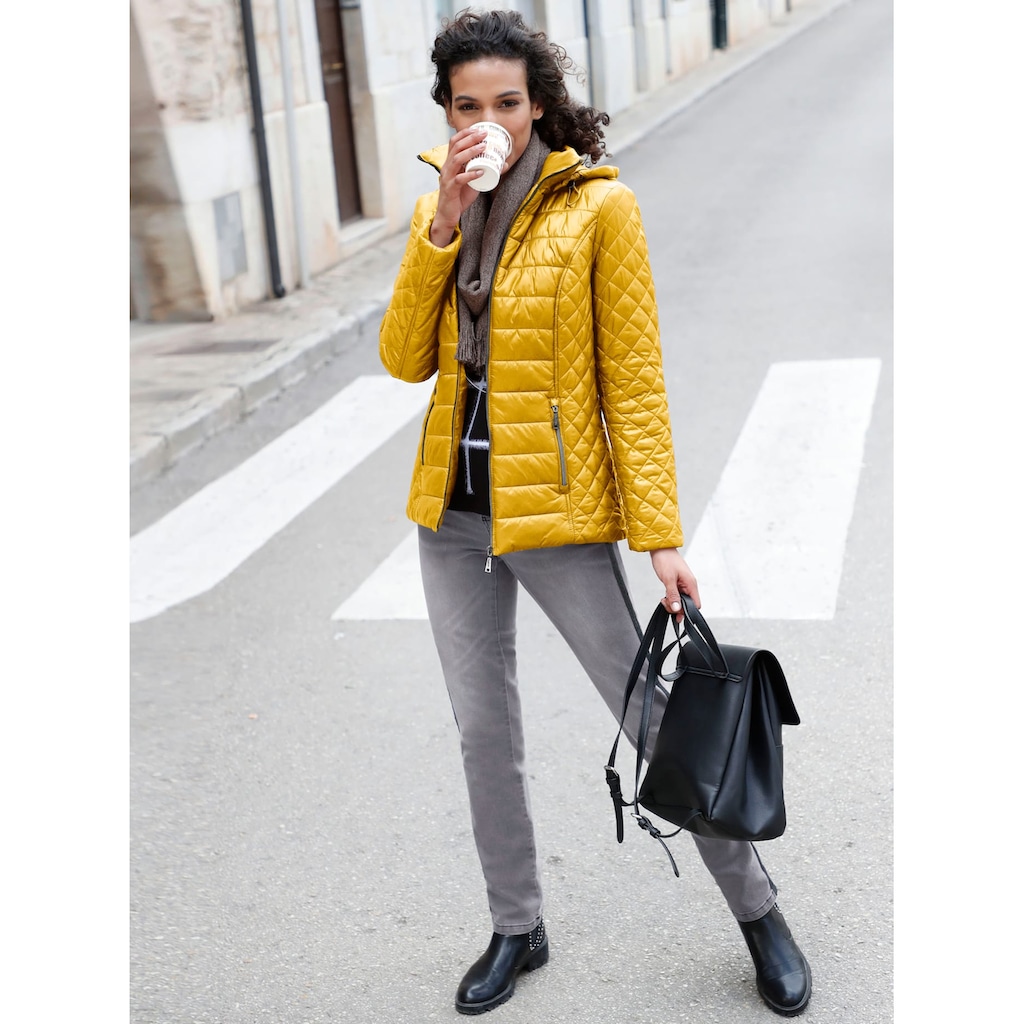 Casual Looks Steppjacke, mit Kapuze