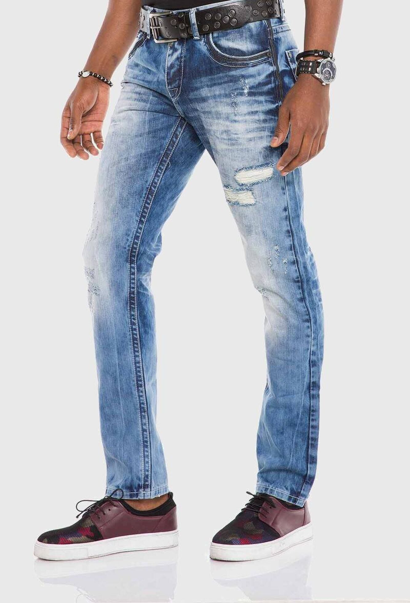 Cipo & Baxx 5-Pocket-Jeans »Cipo & Baxx Jeans« im washed Design