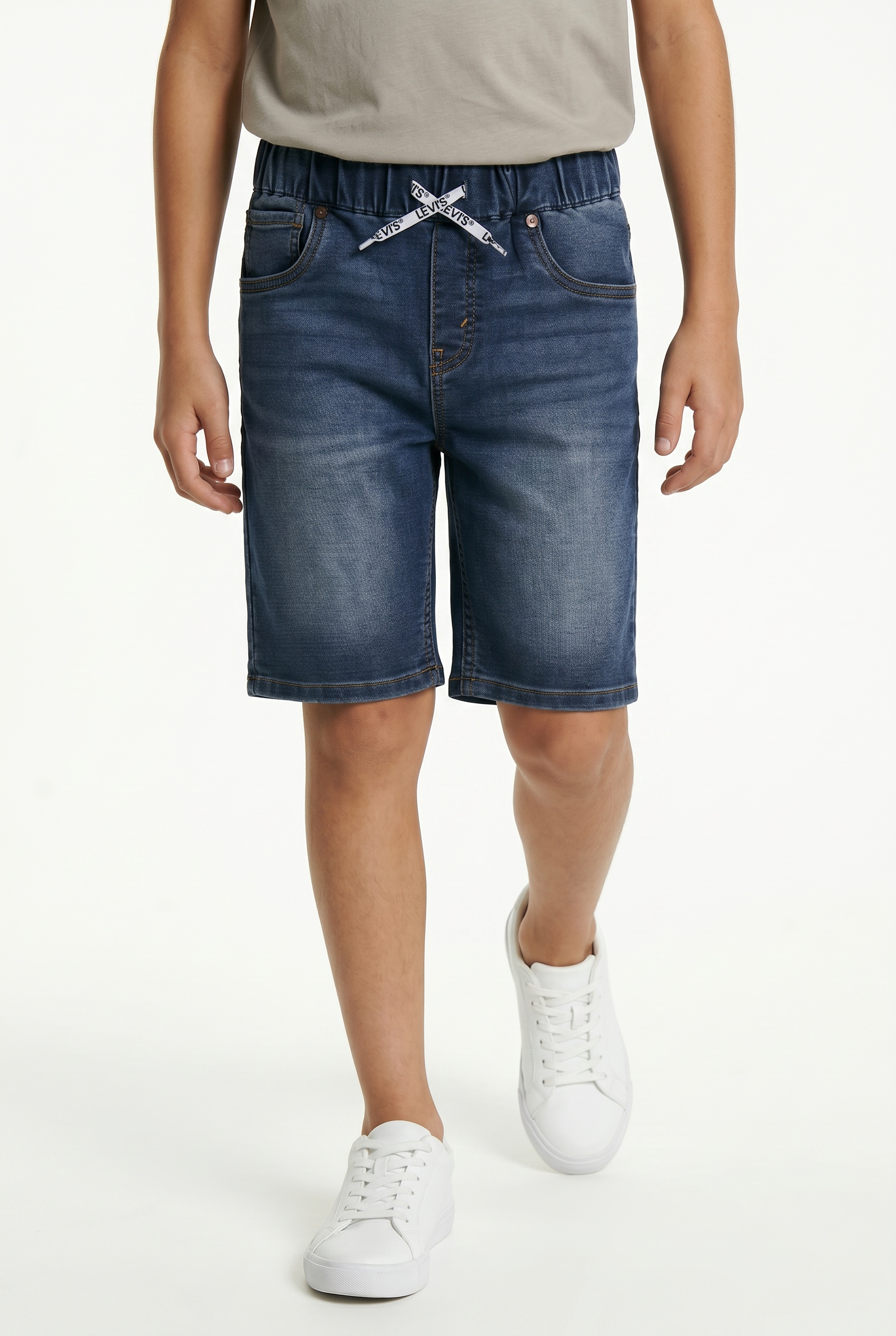 Levi's® Kids Jeansbermudas »LVB SKINNY FIT DOBBY SHORT« for BOYS