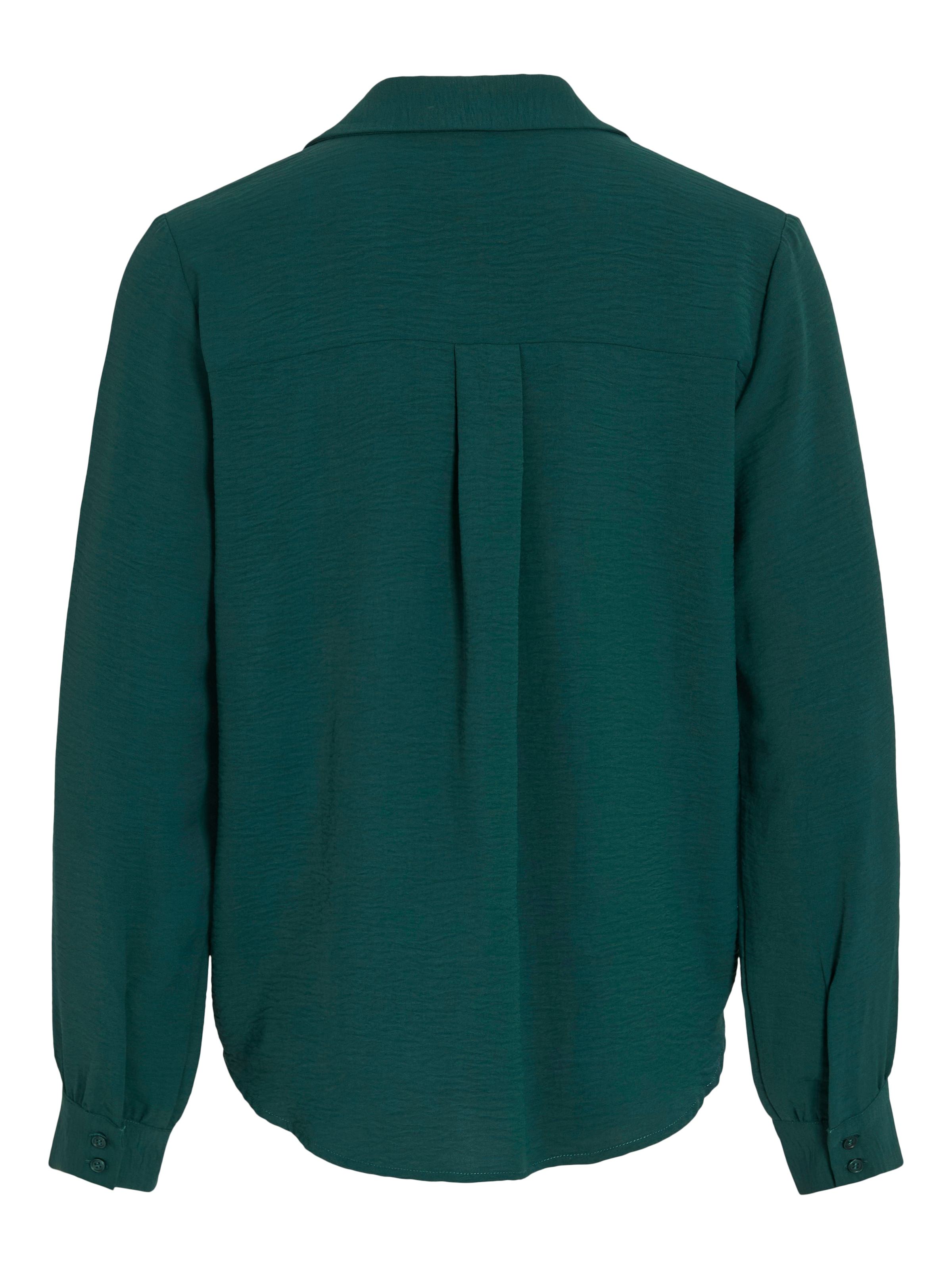 Vila Langarmbluse »VIJOSA L/S V-NECK SHIRT - NOOS«
