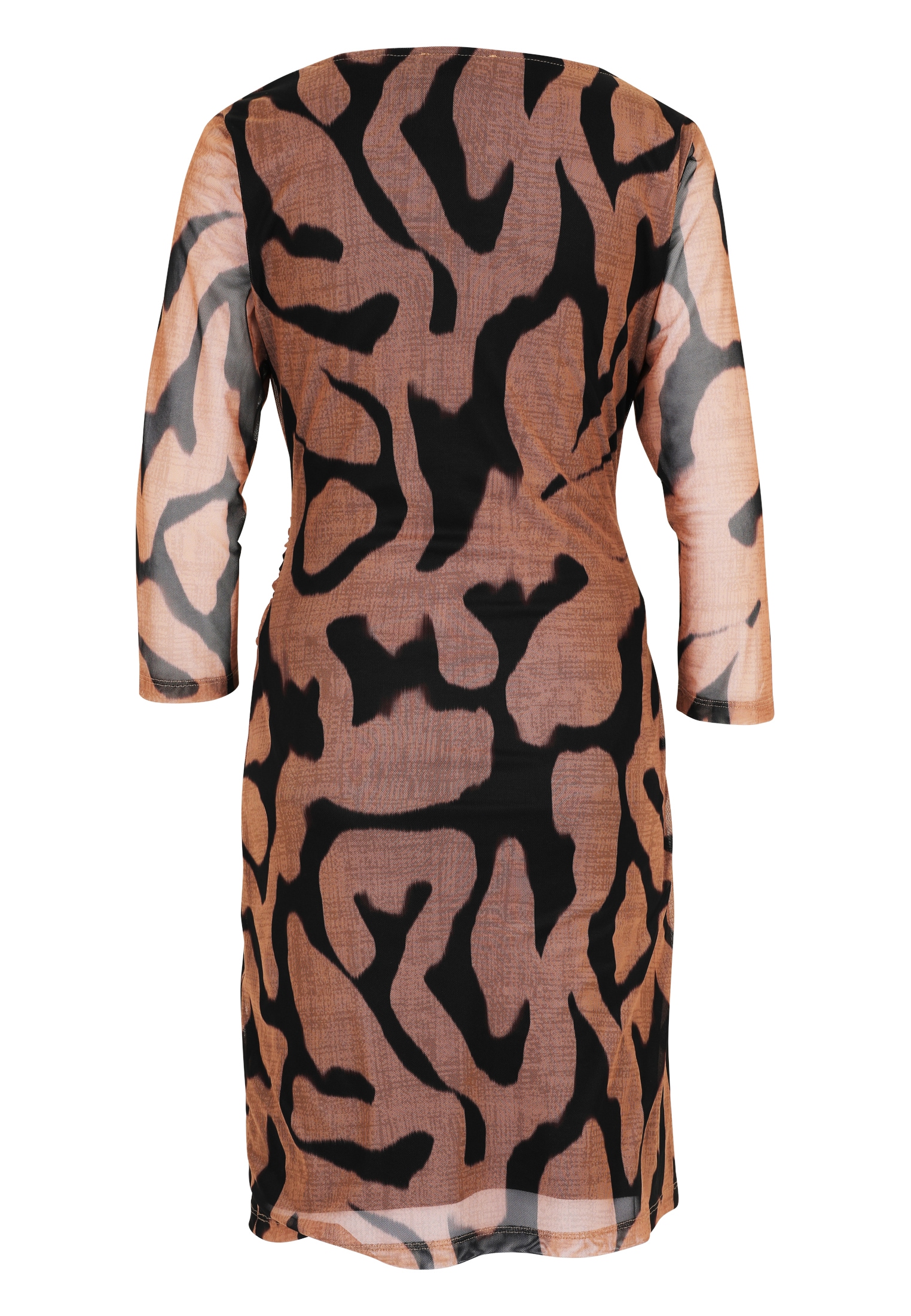 Zero Bodykleid »Meshkleid mit Wasserfallausschnitt«