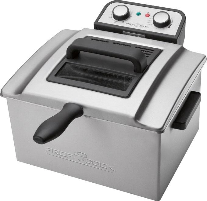 ProfiCook Kaltzonenfritteuse »PC-FR 1038«, 3000 W, Fassungsvermögen 5 l, Fassungsvermögen 1 kg