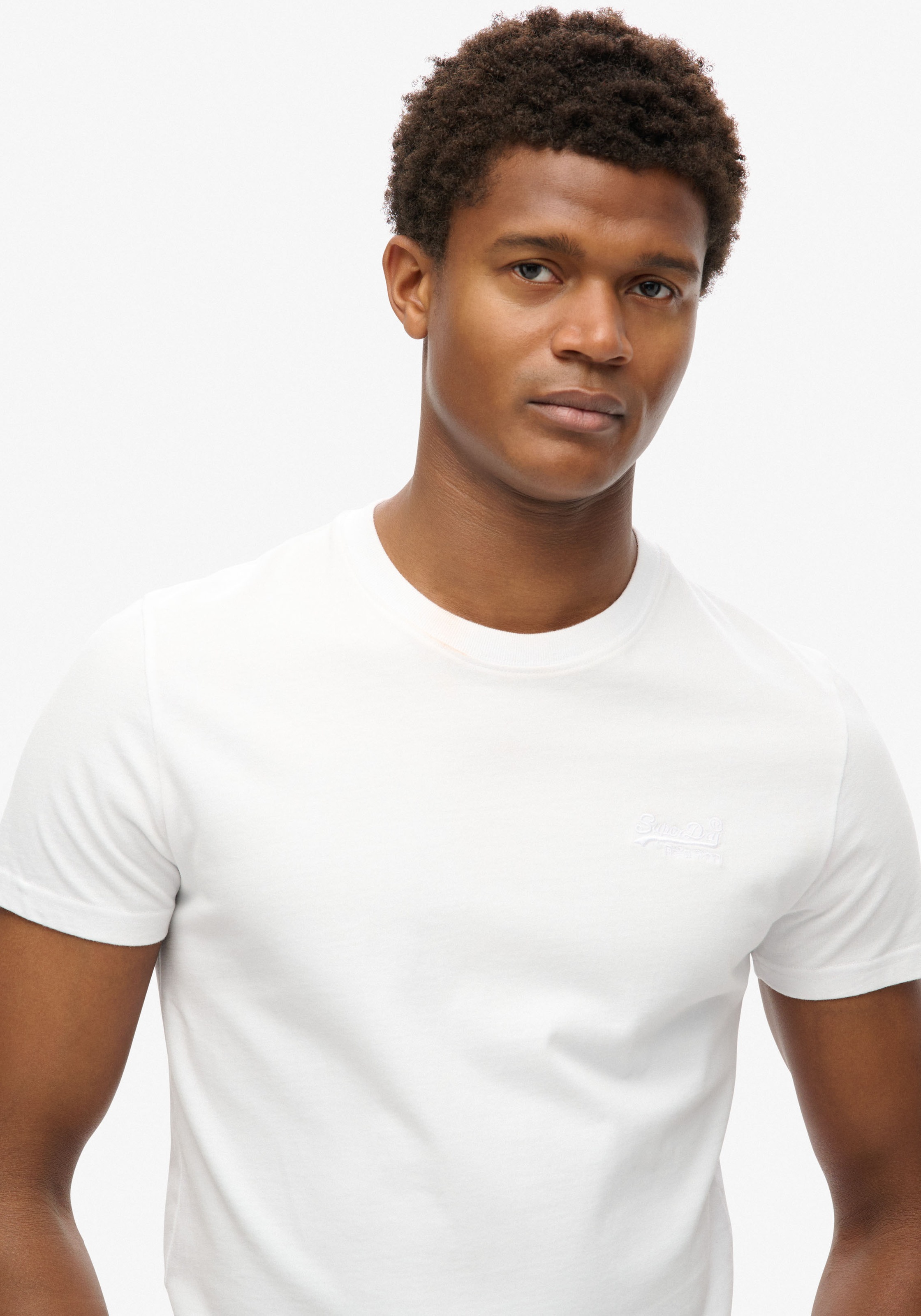 Superdry Rundhalsshirt »ESSENTIAL LOGO EMB TEE«