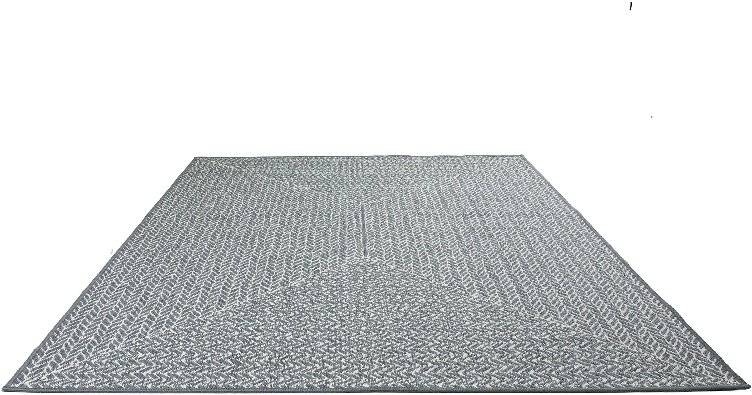 OTTO home Teppich »Matts in Strick-Optik auch für Balkon und Terrasse«, rechteckig, 5 mm Höhe, In- und Outdoor geeignet, Wetterfest & UV-beständig
